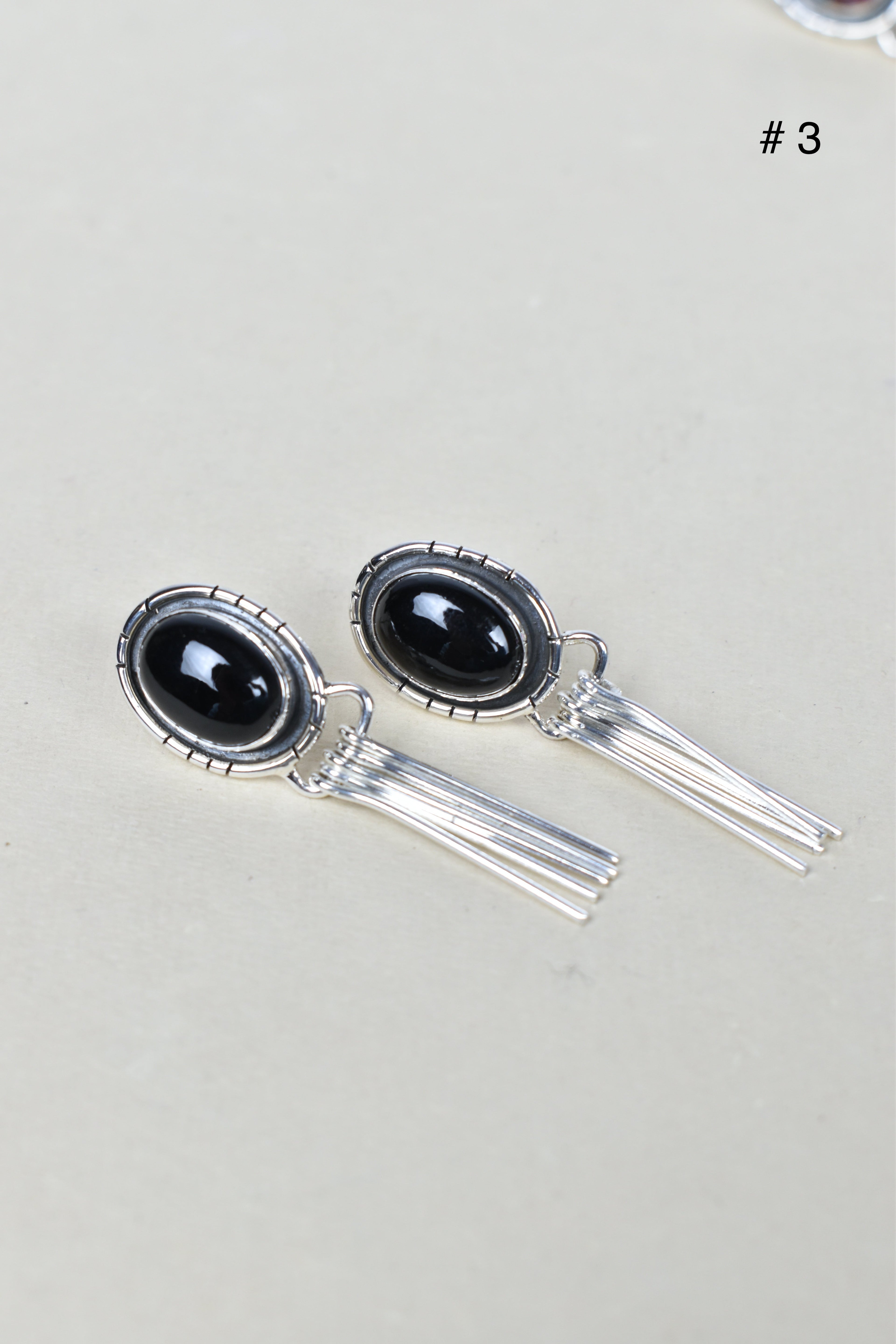 Solo Stone Sterling Cascade Earrings-Drop Earrings-Krush Kandy, Women's Online Fashion Boutique Located in Phoenix, Arizona (Scottsdale Area)