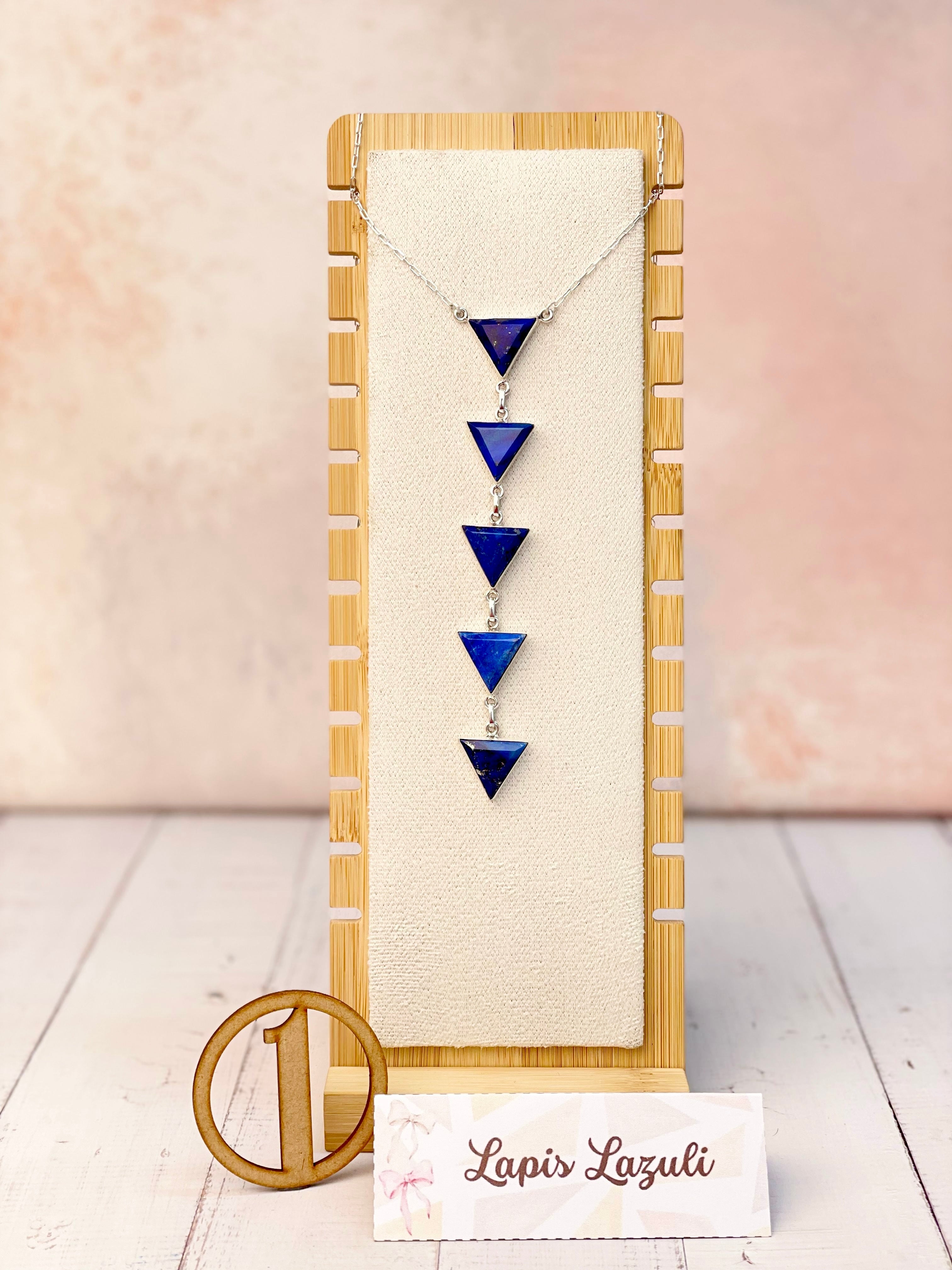 Trinity's Triad Stone Drop Necklace-Necklaces-Krush Kandy, Women's Online Fashion Boutique Located in Phoenix, Arizona (Scottsdale Area)