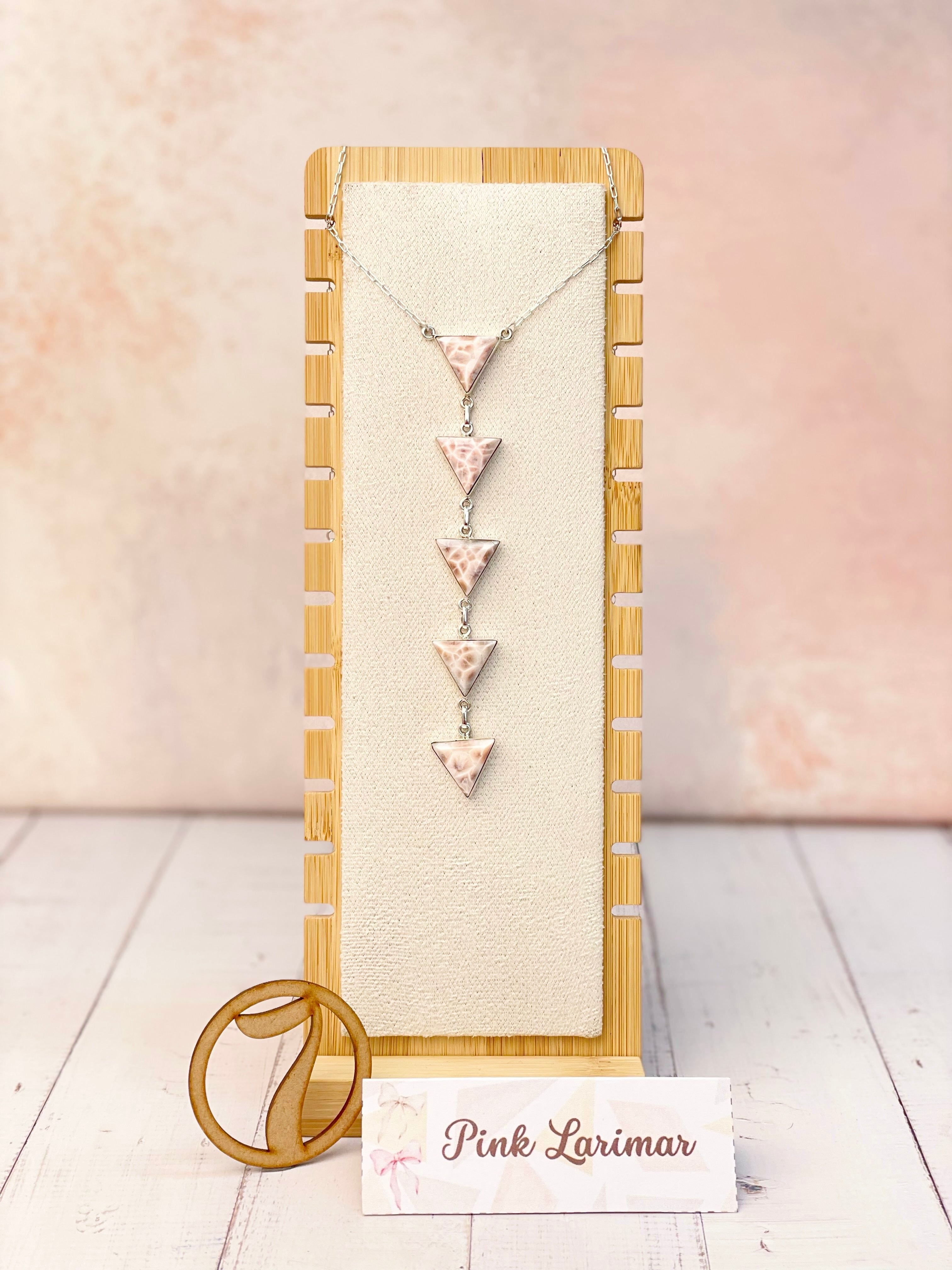 Trinity's Triad Stone Drop Necklace-Necklaces-Krush Kandy, Women's Online Fashion Boutique Located in Phoenix, Arizona (Scottsdale Area)