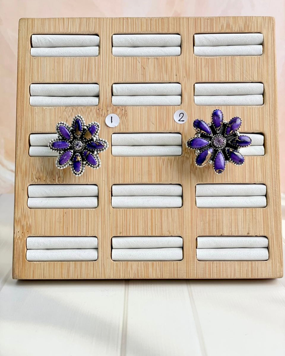 Berry Dahlia One of a Kind Boho Rings-Rings-Krush Kandy, Women's Online Fashion Boutique Located in Phoenix, Arizona (Scottsdale Area)