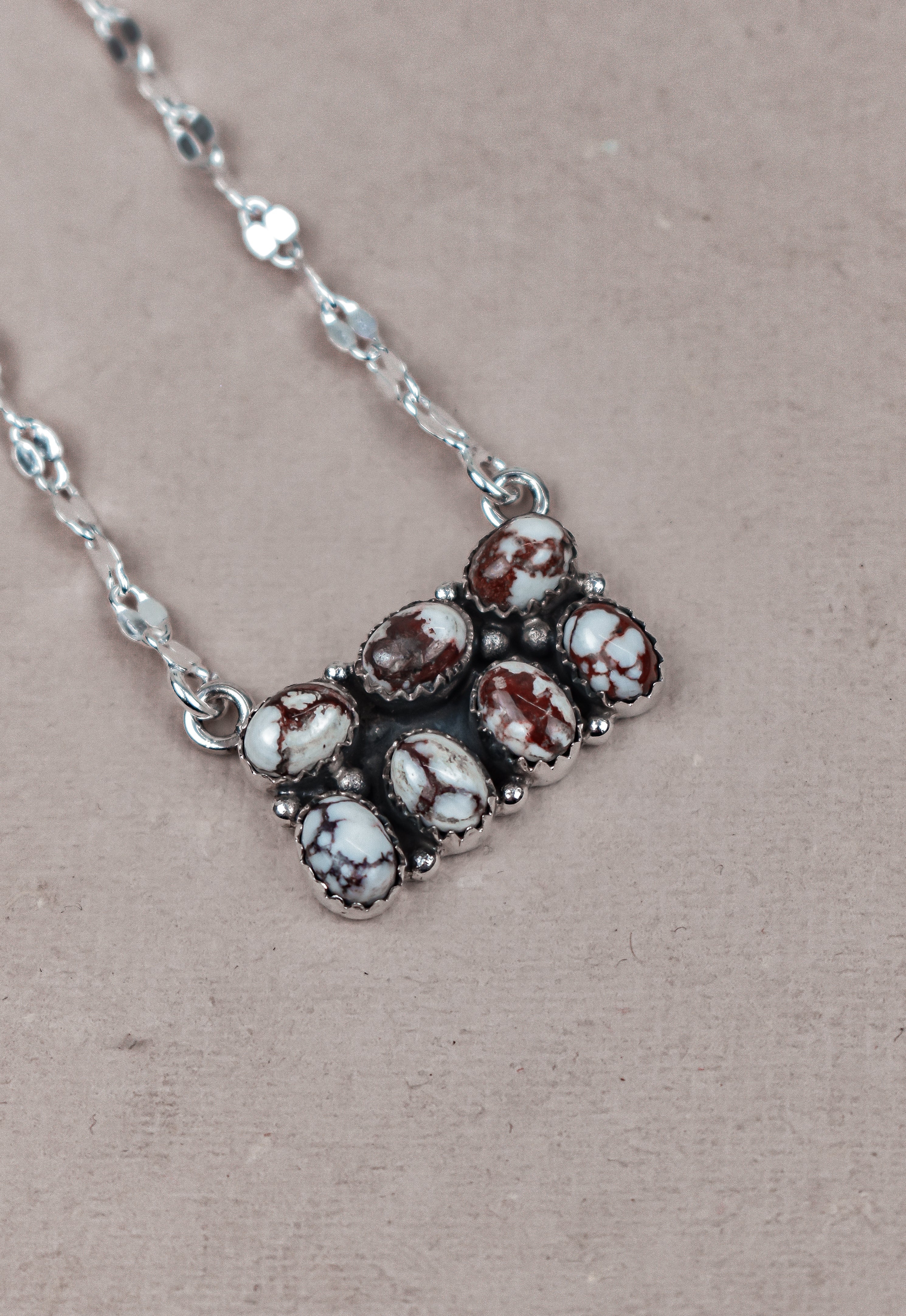 Starry Horizon Gemstone Bar Necklace-Bar Necklaces-Krush Kandy, Women's Online Fashion Boutique Located in Phoenix, Arizona (Scottsdale Area)