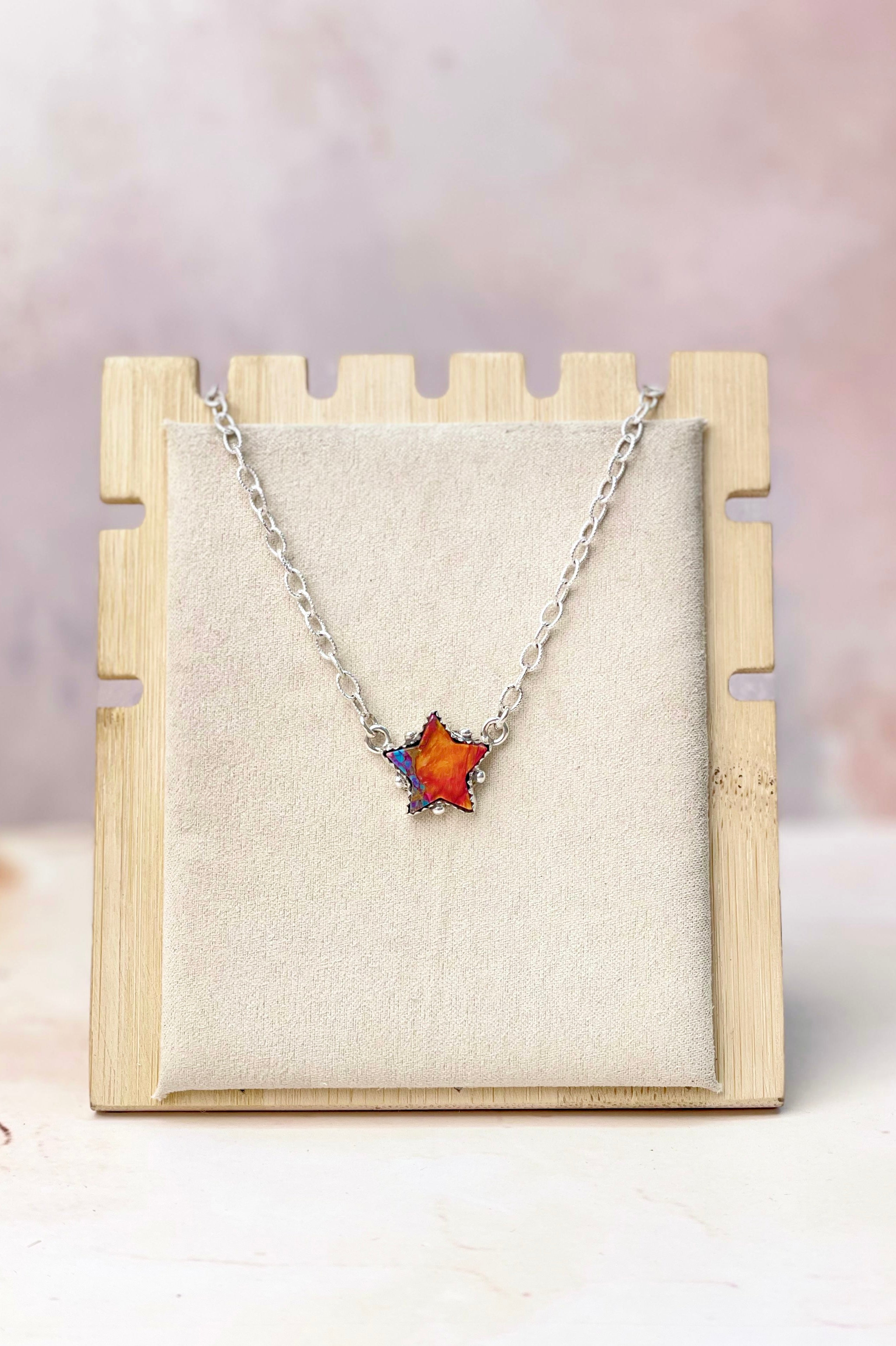 Canyon Stars Chunky Chain Necklace-Necklaces-Krush Kandy, Women's Online Fashion Boutique Located in Phoenix, Arizona (Scottsdale Area)