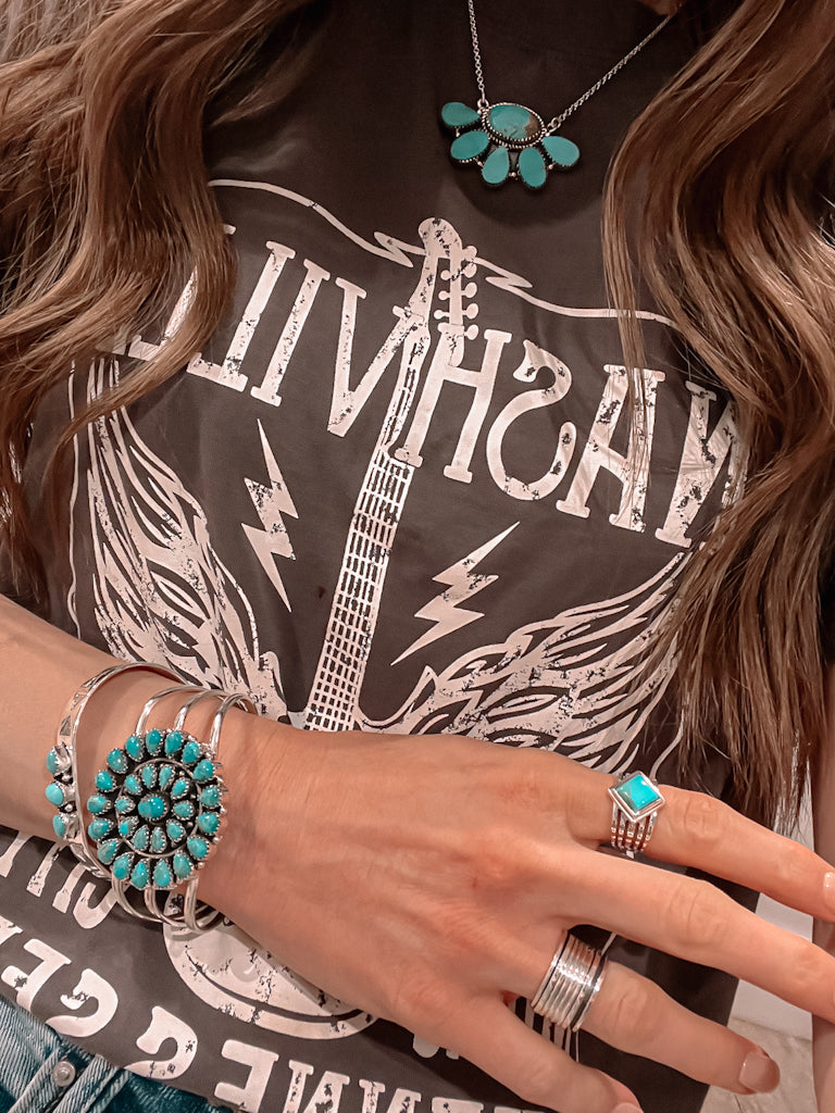 Edith Stone Ring-Statement Rings-Krush Kandy, Women's Online Fashion Boutique Located in Phoenix, Arizona (Scottsdale Area)