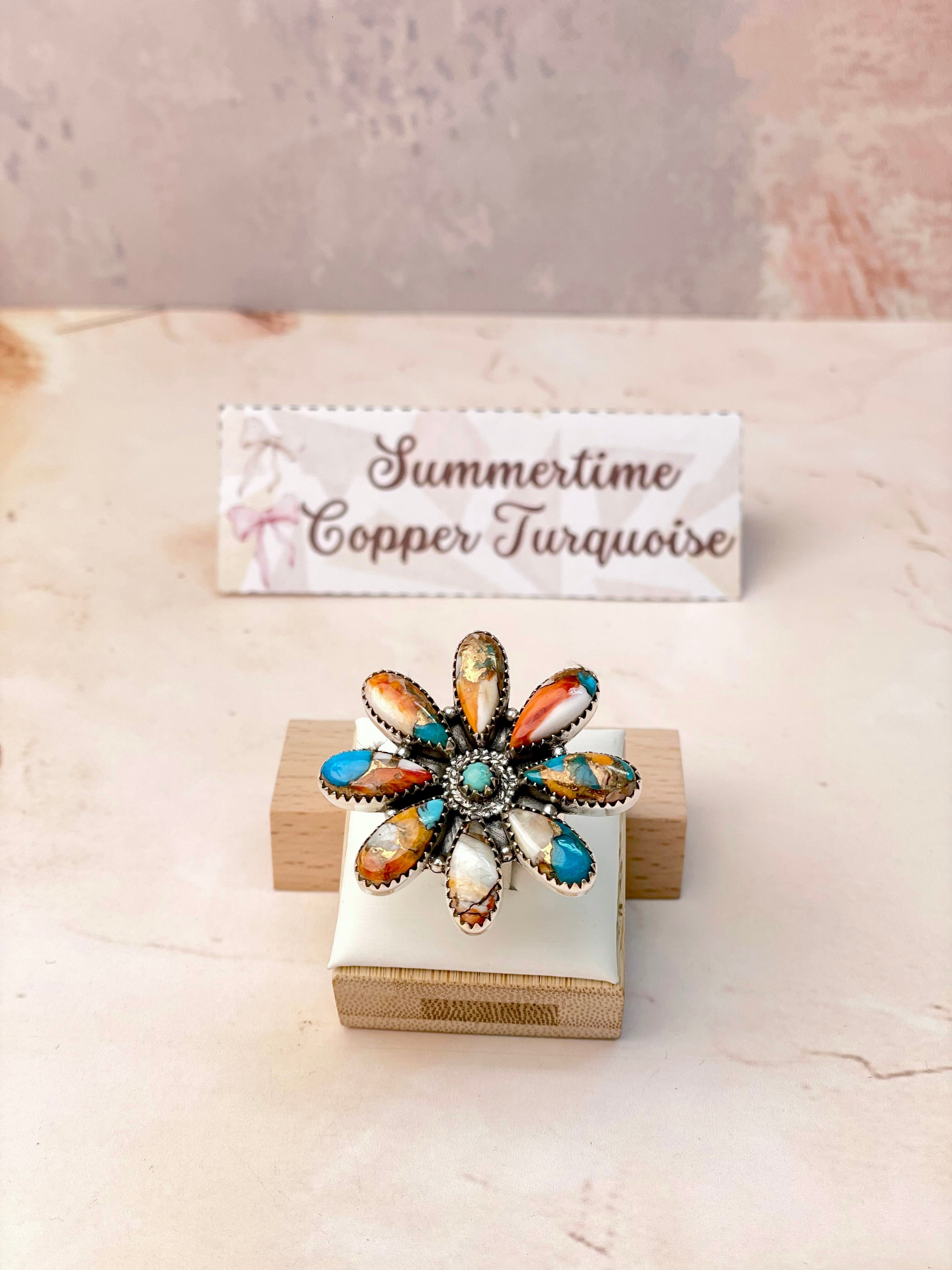 Wild Dreams Blooming Daisy Rings MADE TO ORDER-Rings-Krush Kandy, Women's Online Fashion Boutique Located in Phoenix, Arizona (Scottsdale Area)
