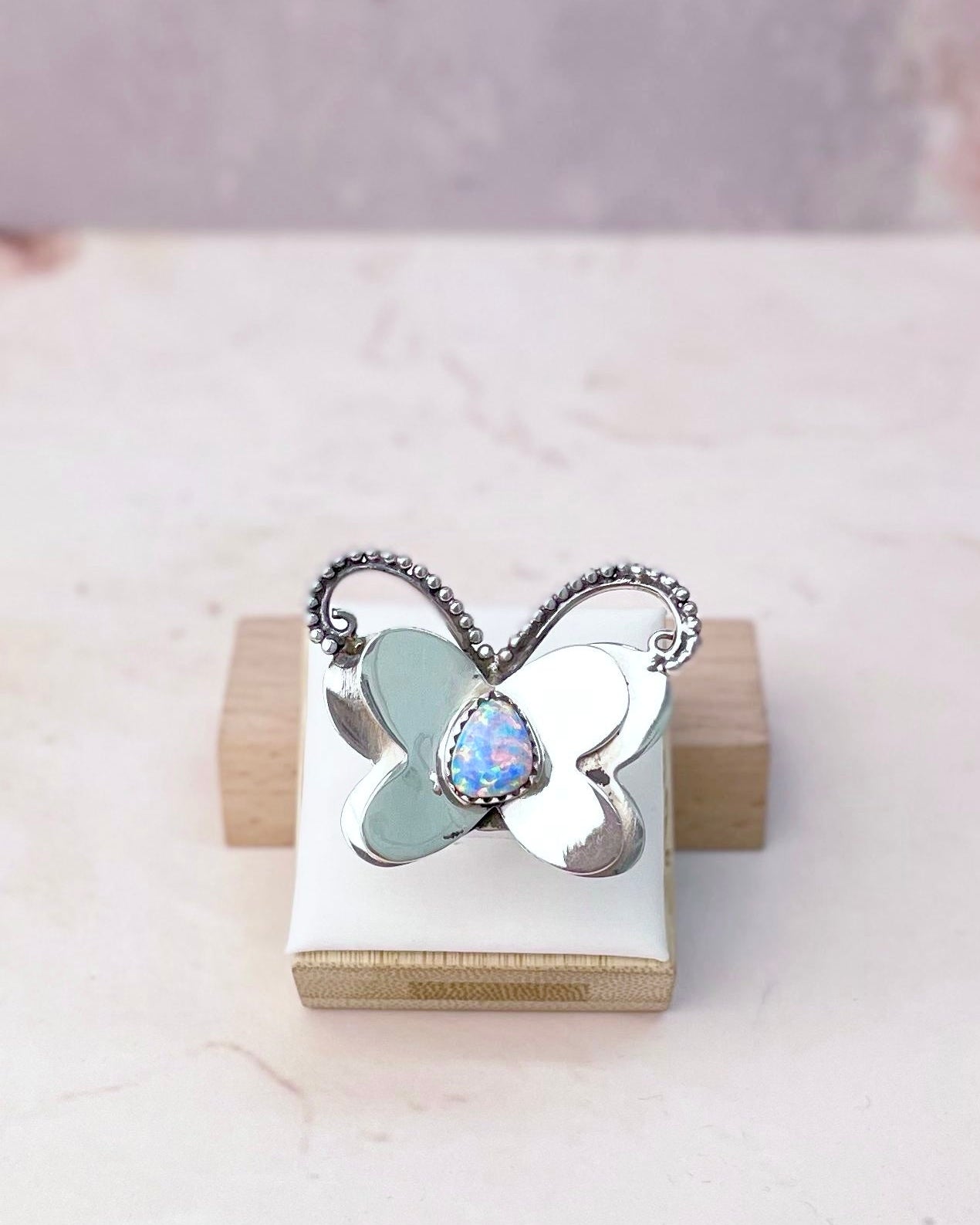 Double Winged Butterfly Rings-Earrings-Krush Kandy, Women's Online Fashion Boutique Located in Phoenix, Arizona (Scottsdale Area)