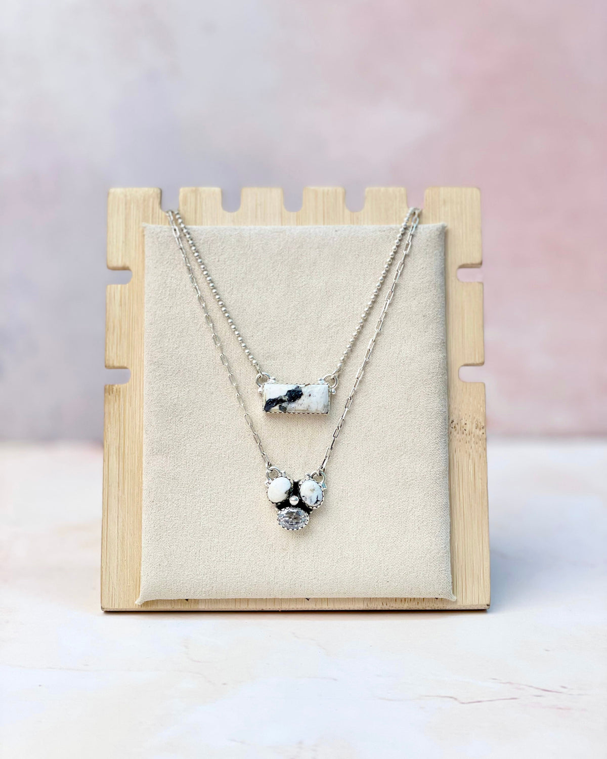 Baby Bar and Cluster Layered Necklace-Necklaces-Krush Kandy, Women's Online Fashion Boutique Located in Phoenix, Arizona (Scottsdale Area)