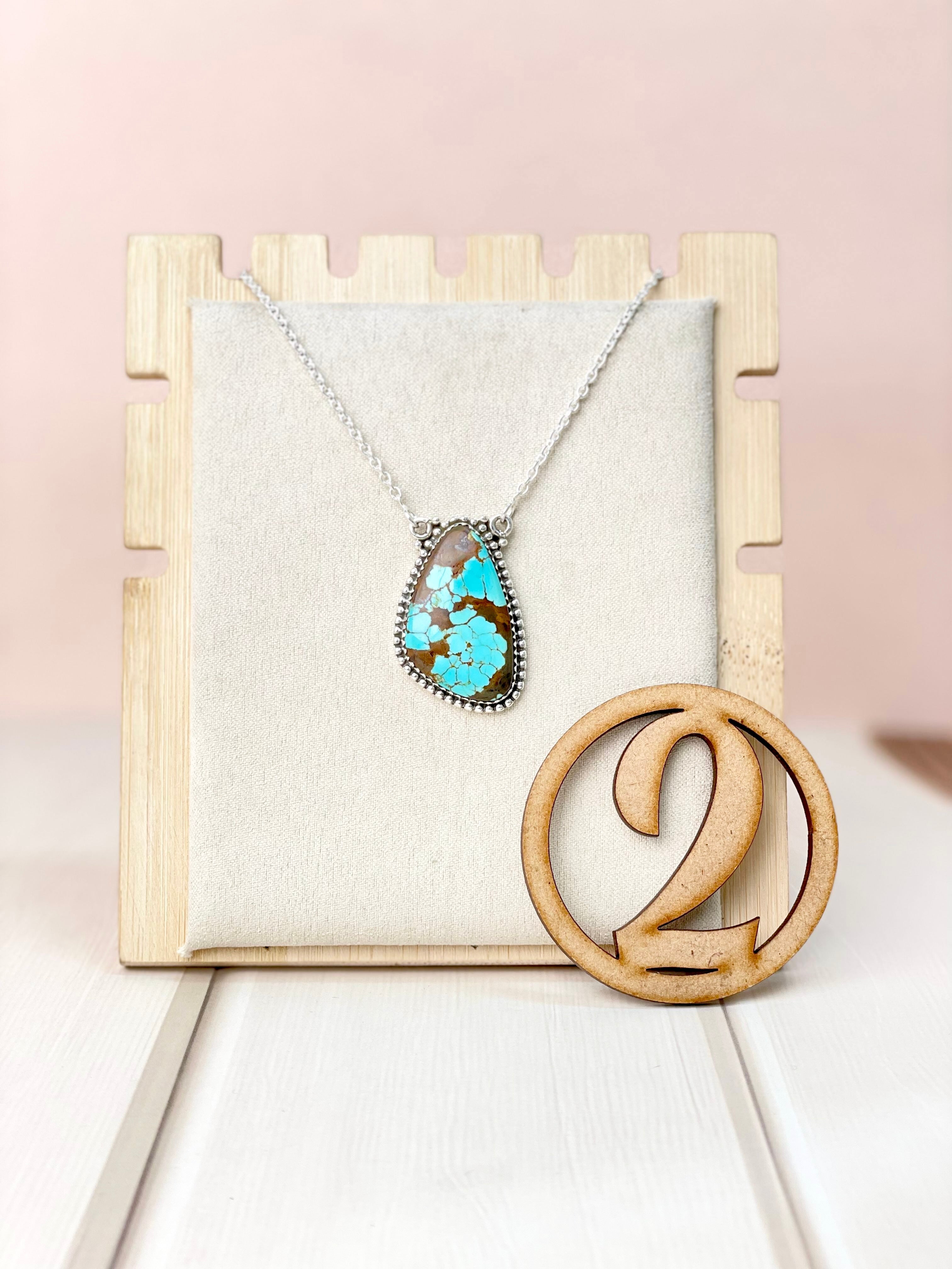 No. 8 Slab Chain Pendants Bno. 3-Necklaces-Krush Kandy, Women's Online Fashion Boutique Located in Phoenix, Arizona (Scottsdale Area)