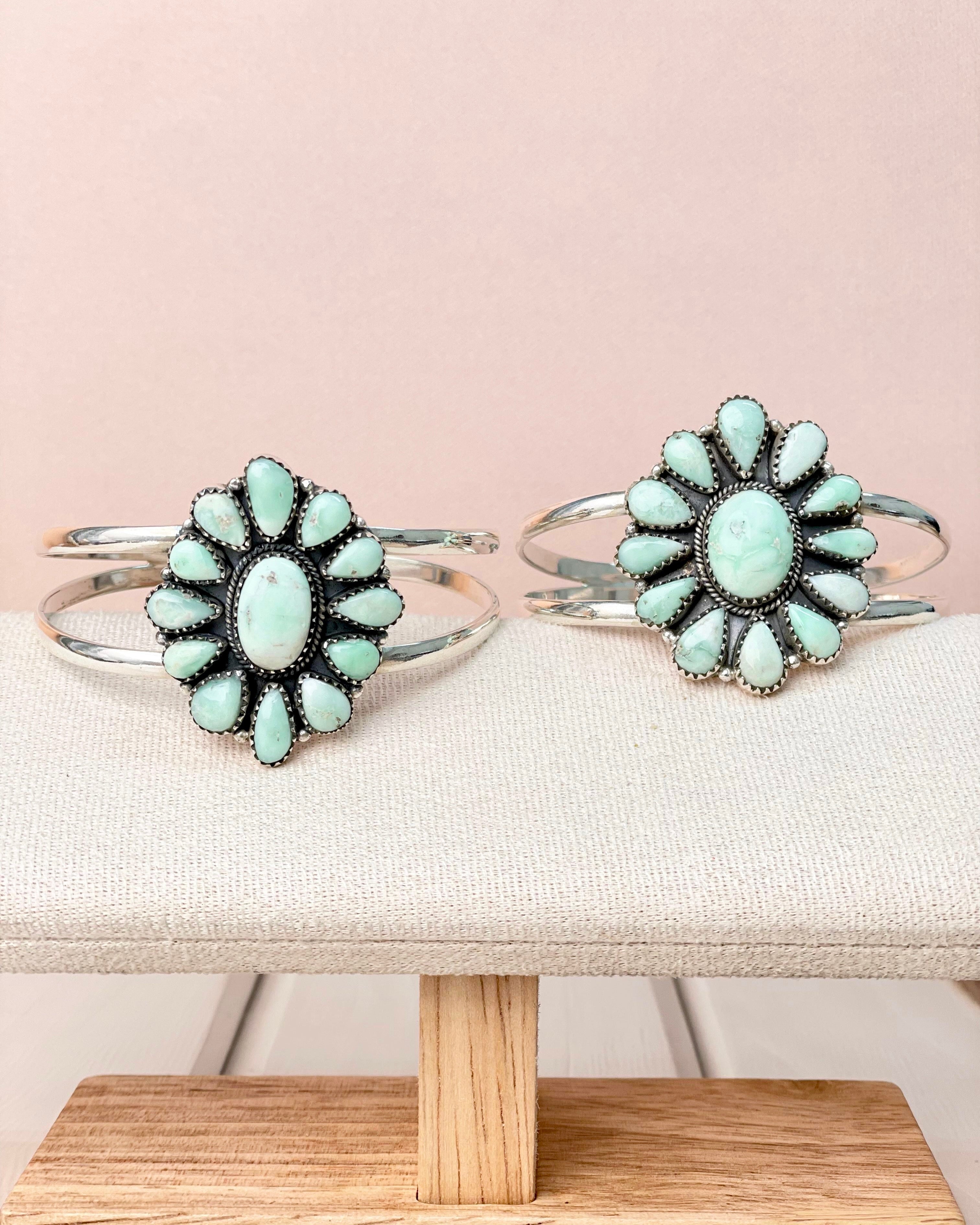 Big Daisy Paloma Stone Cuff-Bracelets-Krush Kandy, Women's Online Fashion Boutique Located in Phoenix, Arizona (Scottsdale Area)