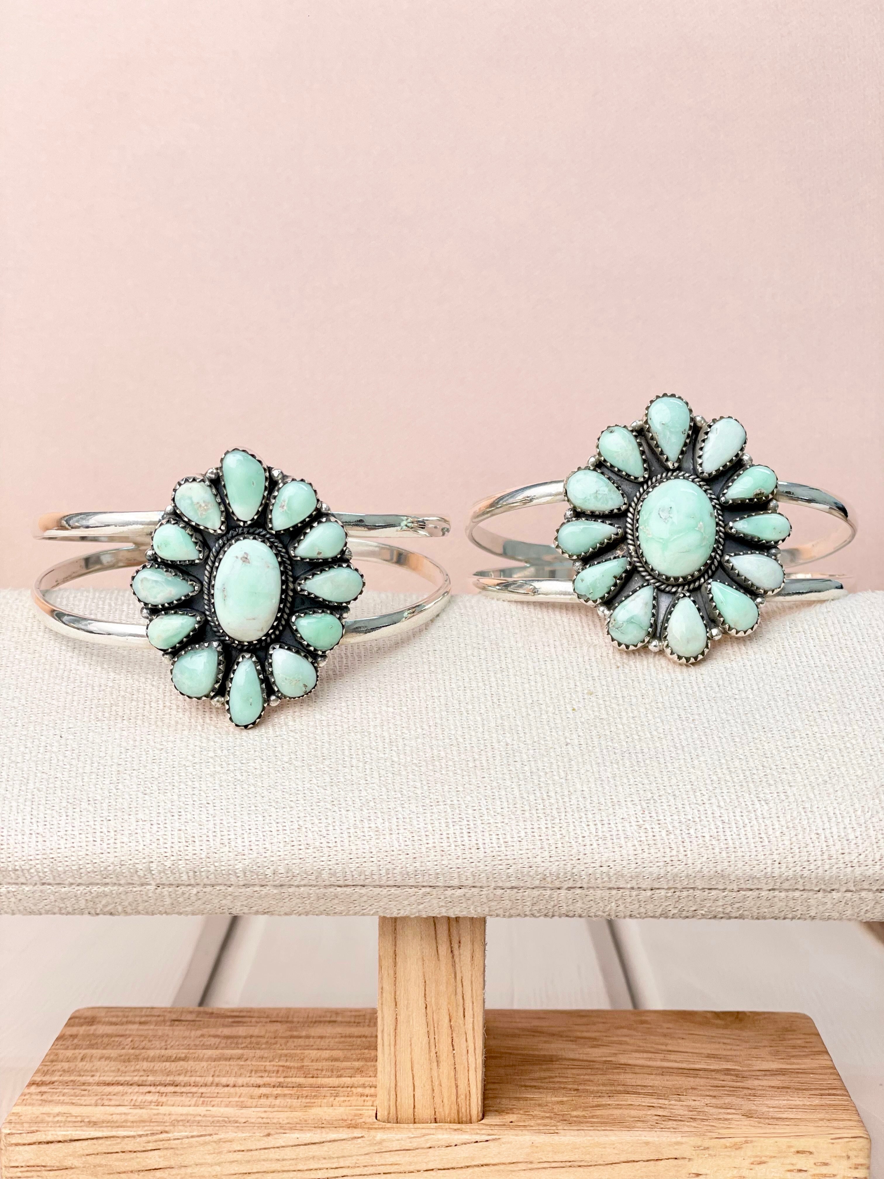 Big Daisy Paloma Stone Cuff-Bracelets-Krush Kandy, Women's Online Fashion Boutique Located in Phoenix, Arizona (Scottsdale Area)