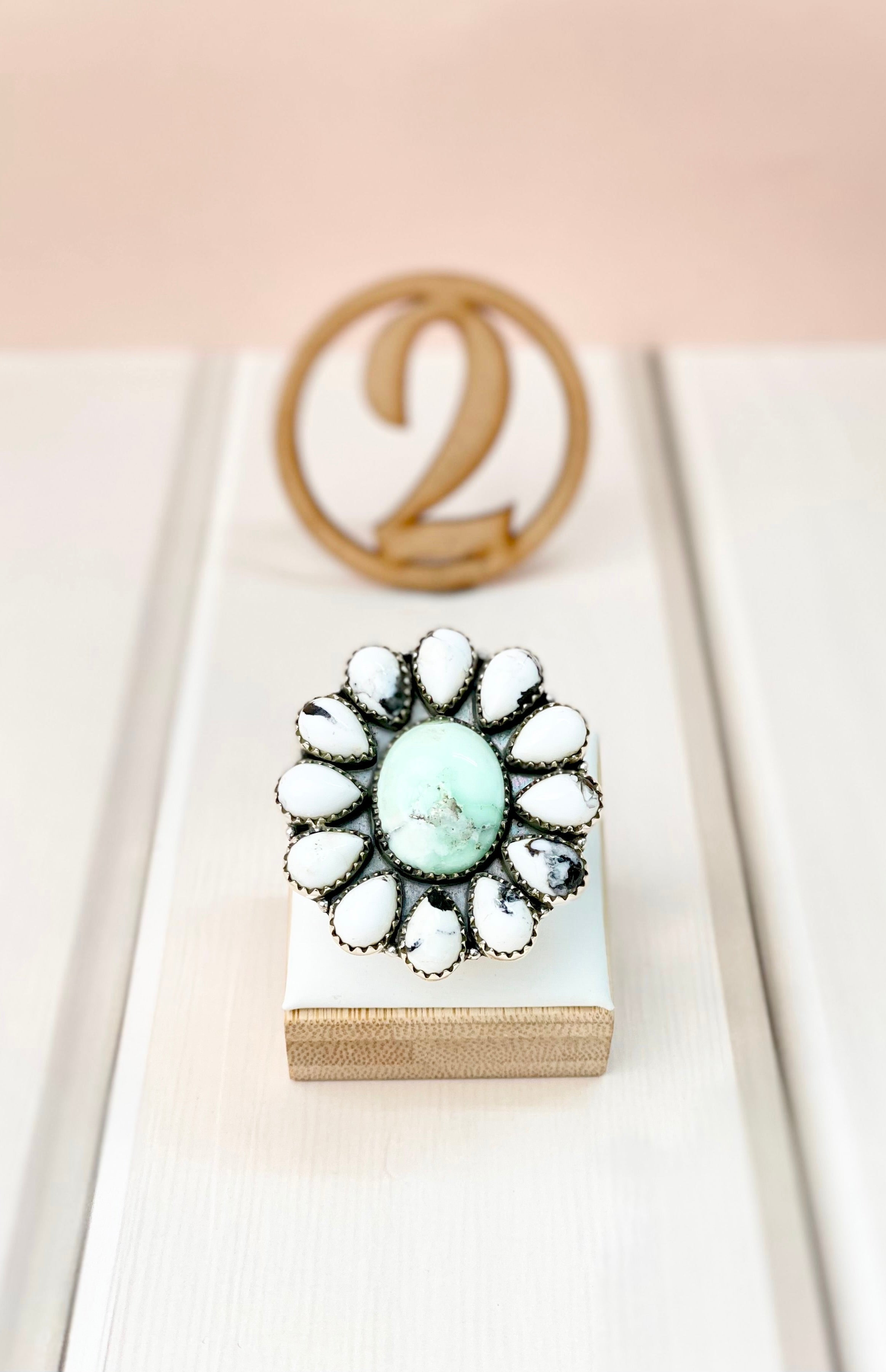 Paloma & White Buffalo Cluster Rings-Rings-Krush Kandy, Women's Online Fashion Boutique Located in Phoenix, Arizona (Scottsdale Area)