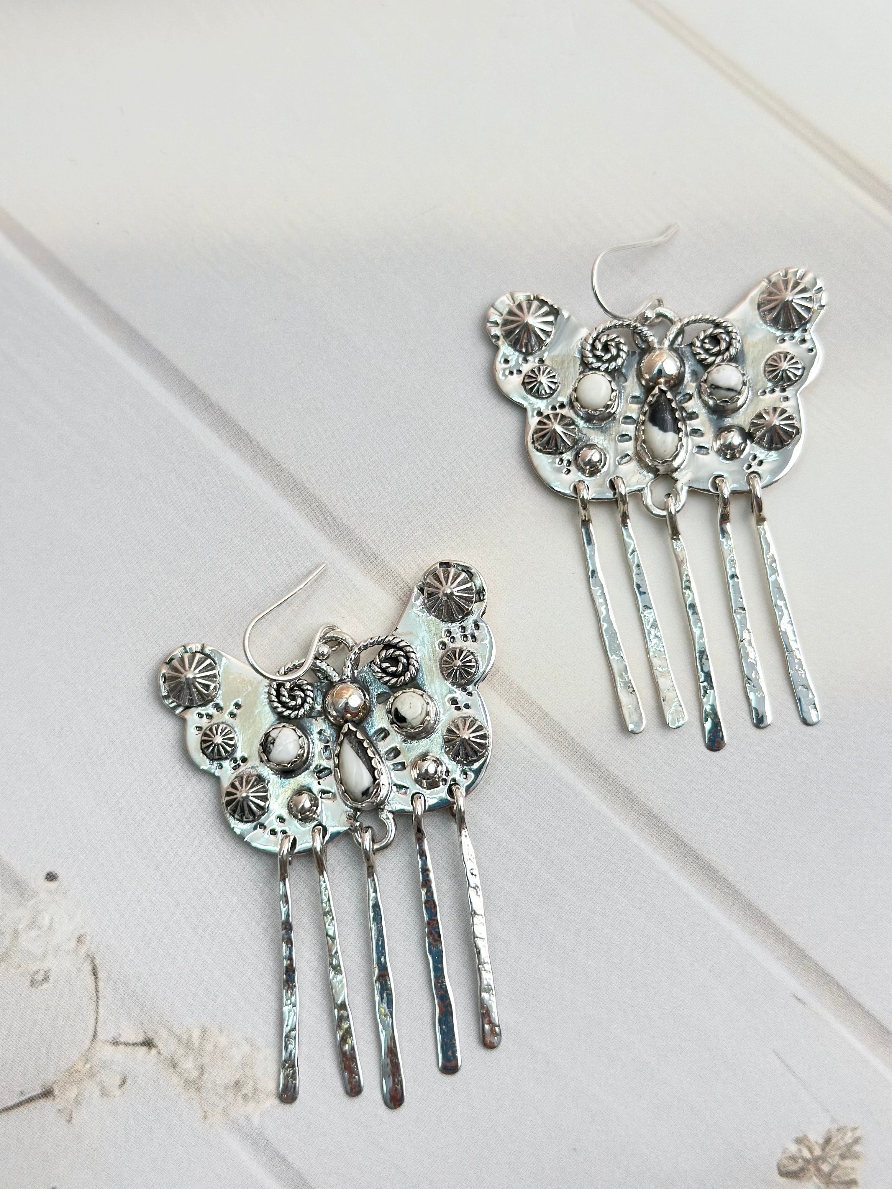 Boho Butterfly in Mesa Desert Earrings-Earrings-Krush Kandy, Women's Online Fashion Boutique Located in Phoenix, Arizona (Scottsdale Area)