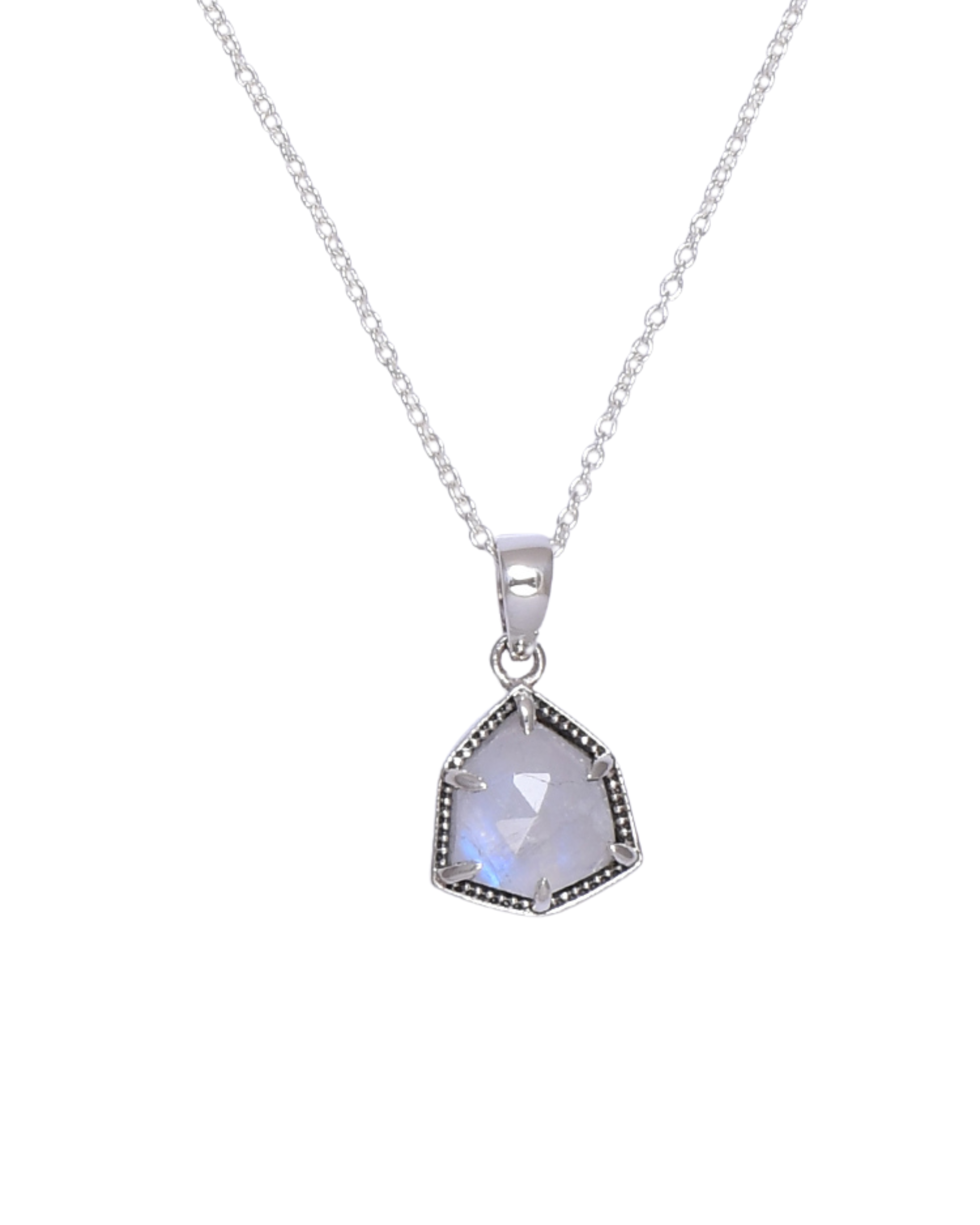 Kandy Geometric Slab Stone Necklace-Necklaces-Krush Kandy, Women's Online Fashion Boutique Located in Phoenix, Arizona (Scottsdale Area)