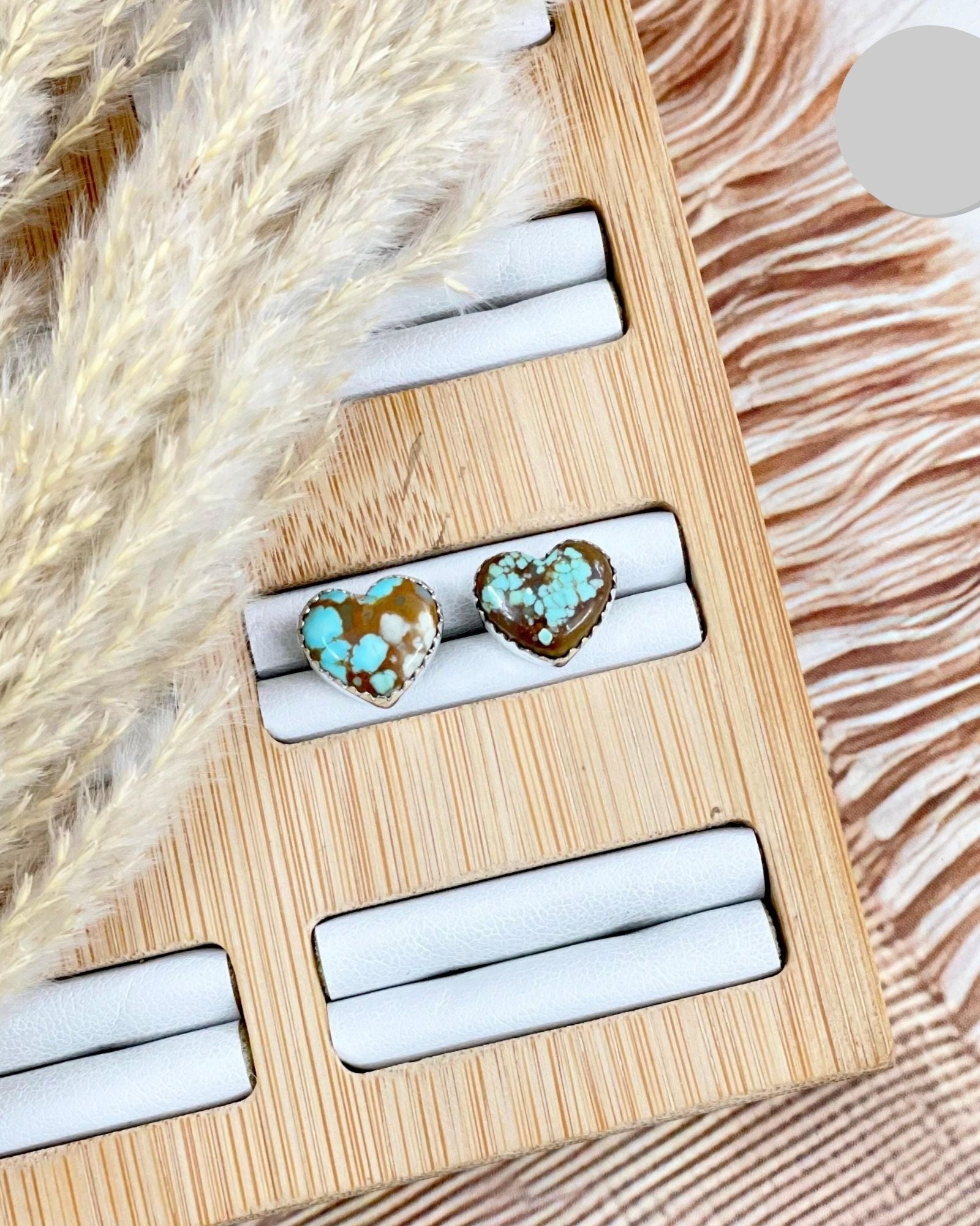 Mine 8 Heart Stud Earrings-Stud Earrings-Krush Kandy, Women's Online Fashion Boutique Located in Phoenix, Arizona (Scottsdale Area)