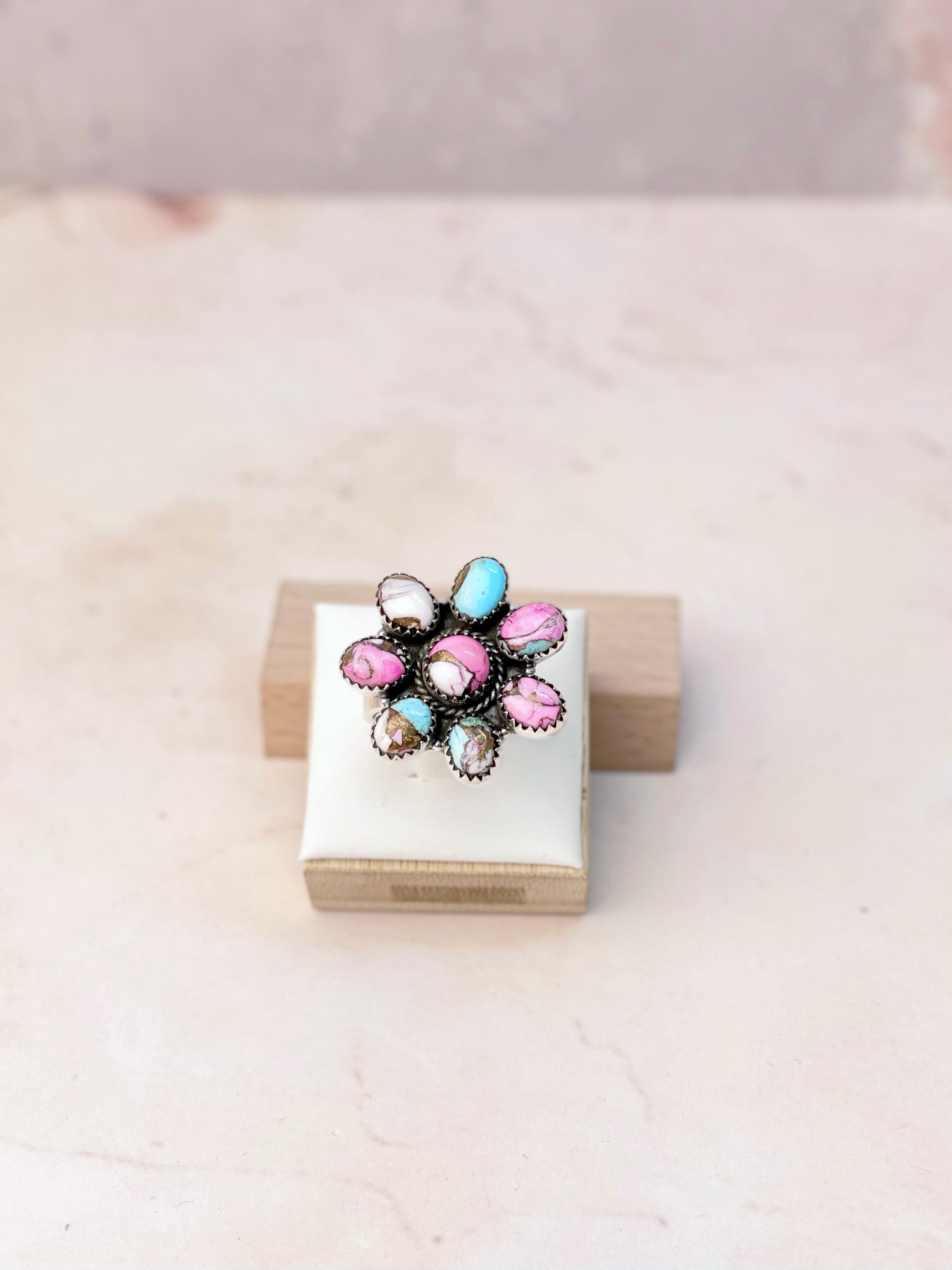 Cotton Candy Mixed Rings-Rings-Krush Kandy, Women's Online Fashion Boutique Located in Phoenix, Arizona (Scottsdale Area)