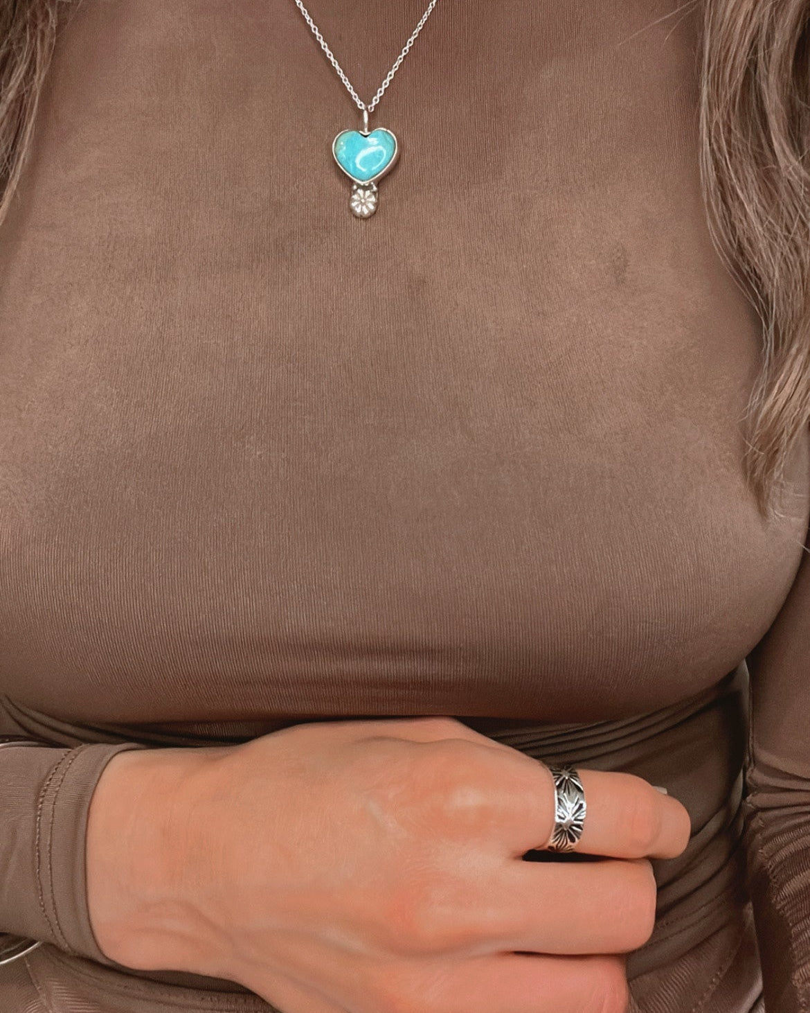 Little Daisy Single Stone Necklace-Pendant Necklaces-Krush Kandy, Women's Online Fashion Boutique Located in Phoenix, Arizona (Scottsdale Area)