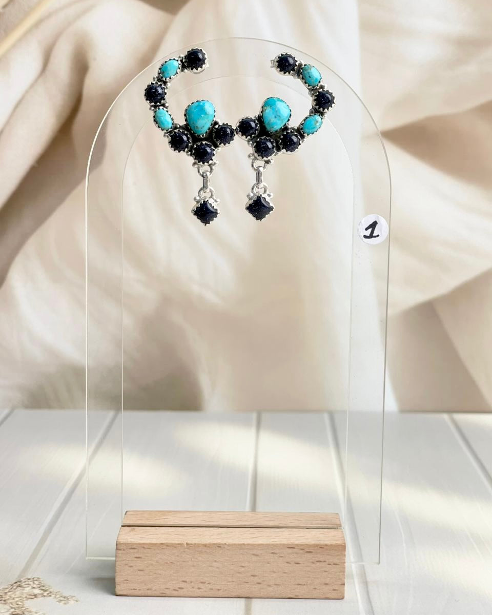 Open Curve Drop Dangle Earrings-Earrings-Krush Kandy, Women's Online Fashion Boutique Located in Phoenix, Arizona (Scottsdale Area)