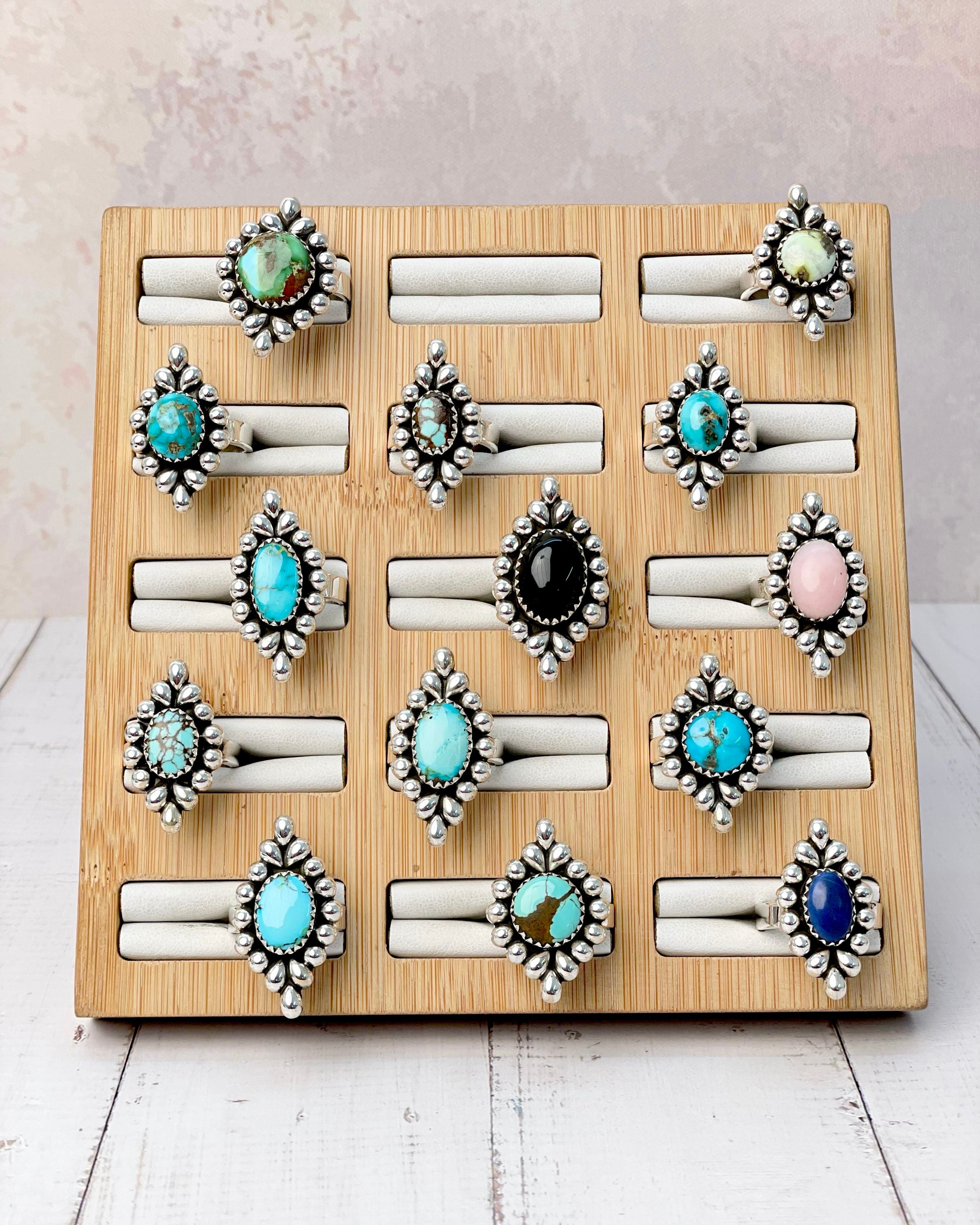Sterling Burst Slab Rings-Rings-Krush Kandy, Women's Online Fashion Boutique Located in Phoenix, Arizona (Scottsdale Area)