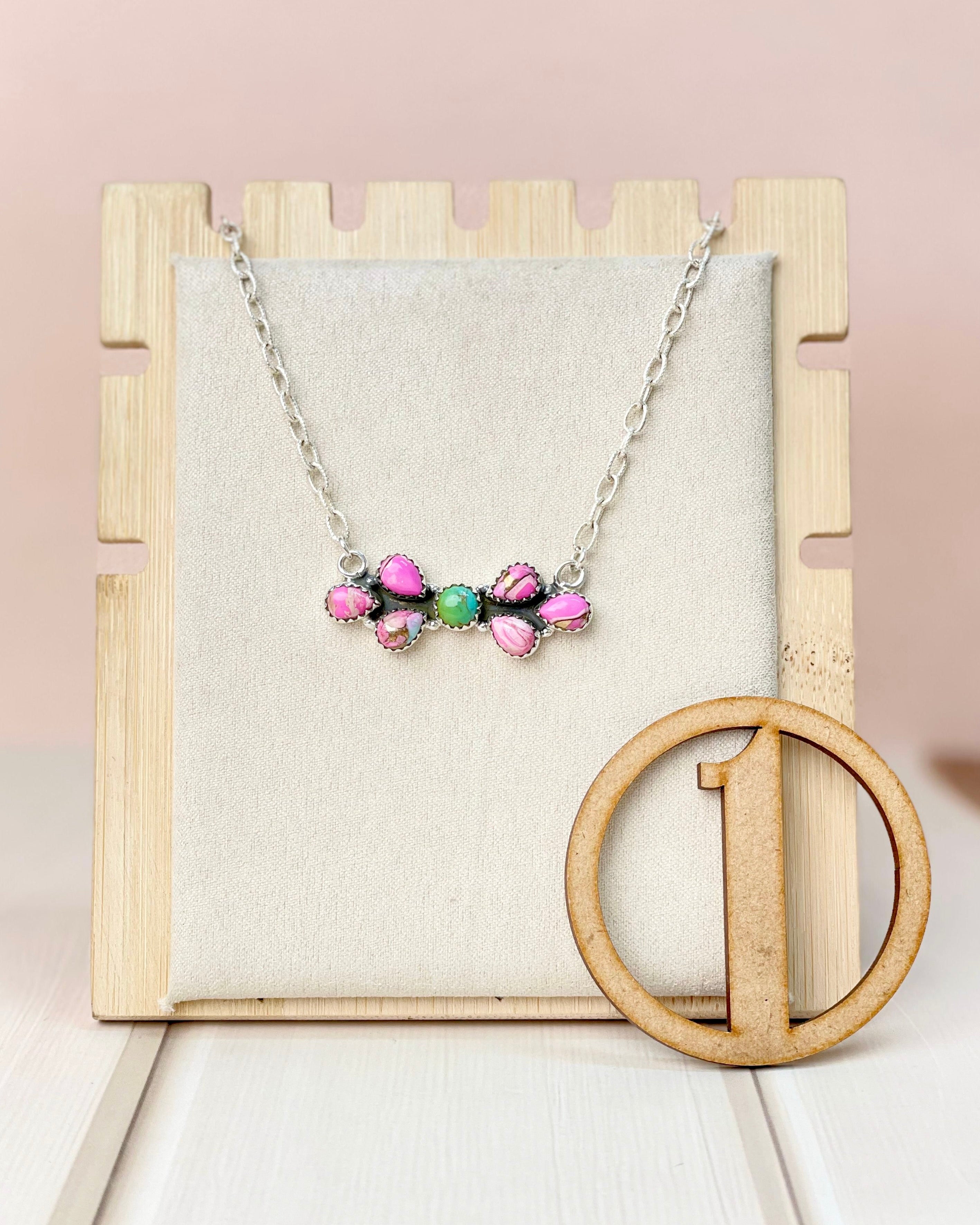 Cotton Candy Dainty Necklace-Necklaces-Krush Kandy, Women's Online Fashion Boutique Located in Phoenix, Arizona (Scottsdale Area)