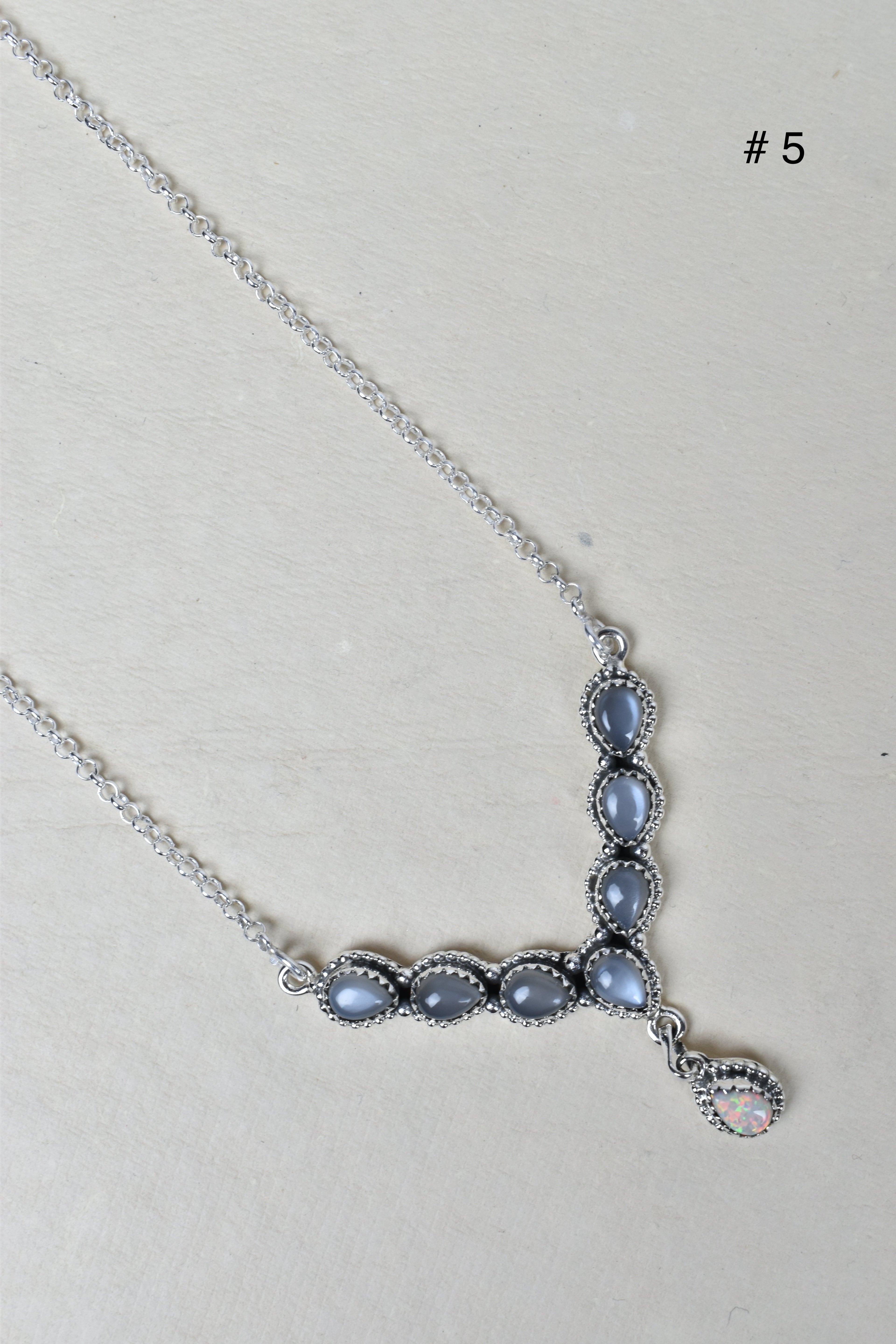 Y Knot Sterling Silver Necklace-Lariat and Y Necklaces-Krush Kandy, Women's Online Fashion Boutique Located in Phoenix, Arizona (Scottsdale Area)