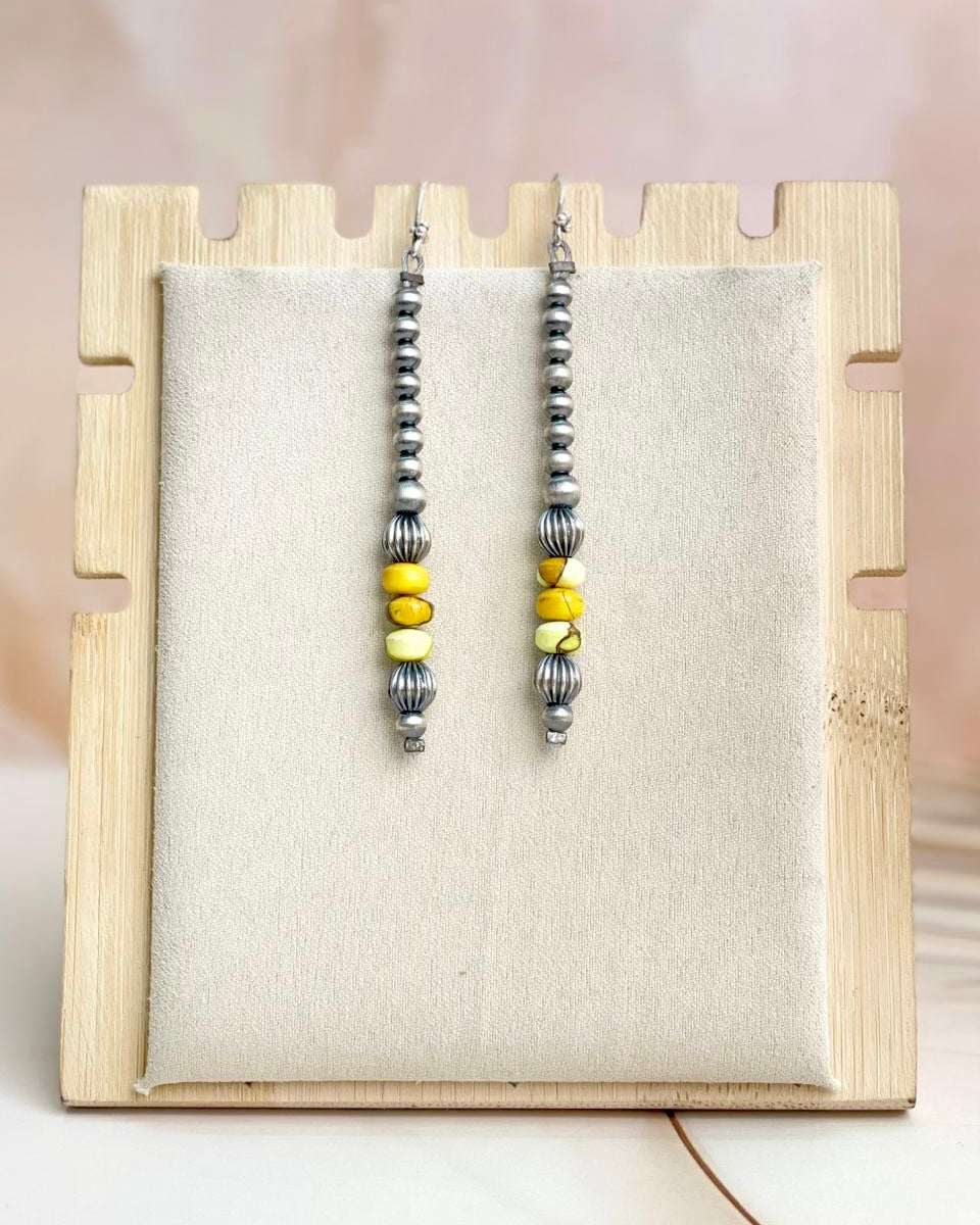 Honey Dahlia Desert Pearl Earrings-Earrings-Krush Kandy, Women's Online Fashion Boutique Located in Phoenix, Arizona (Scottsdale Area)