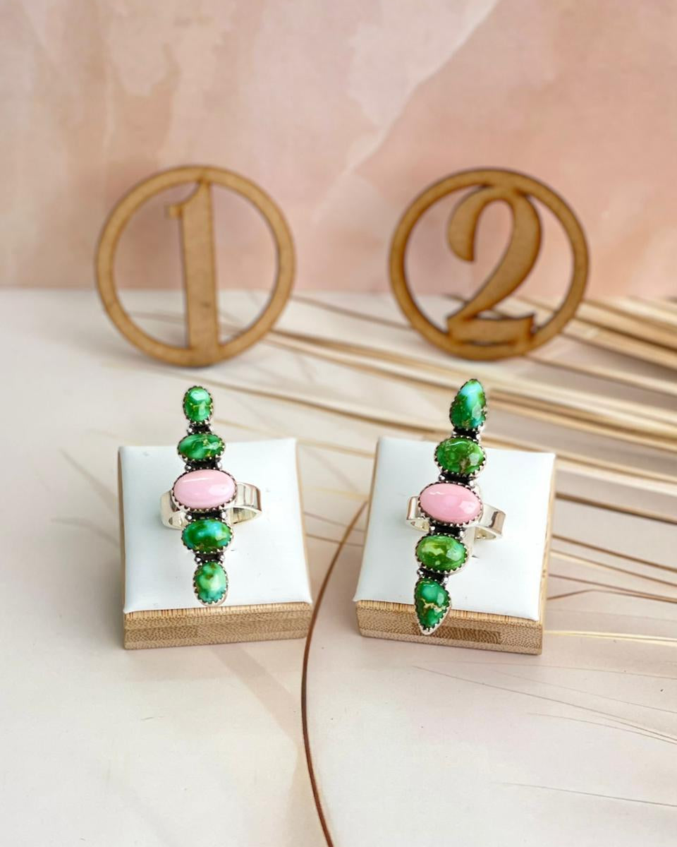 Blushing Conch & Sonoran Crawler Rings-Rings-Krush Kandy, Women's Online Fashion Boutique Located in Phoenix, Arizona (Scottsdale Area)