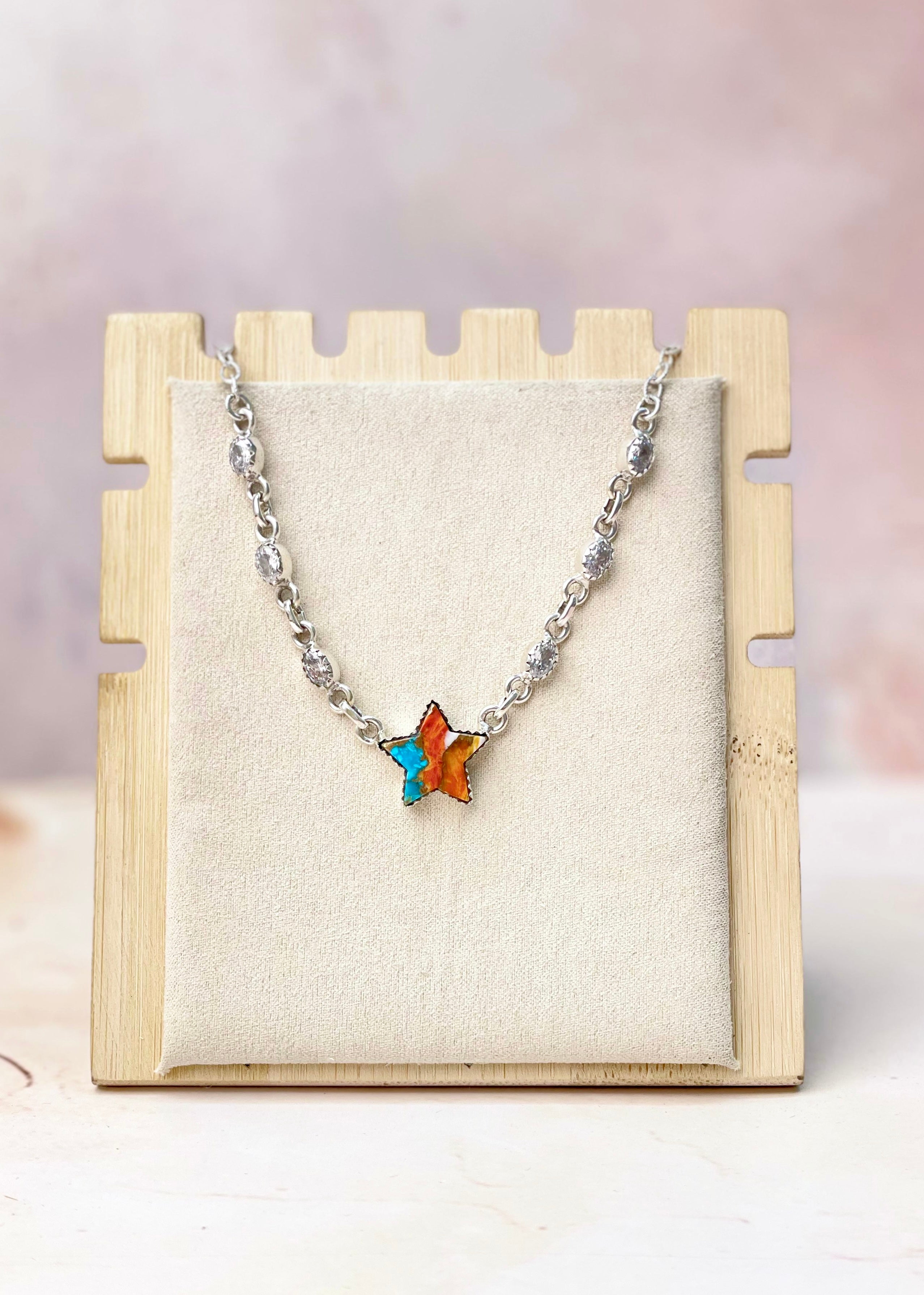 Starborn Spirit Chunky Chain Necklace-Necklaces-Krush Kandy, Women's Online Fashion Boutique Located in Phoenix, Arizona (Scottsdale Area)