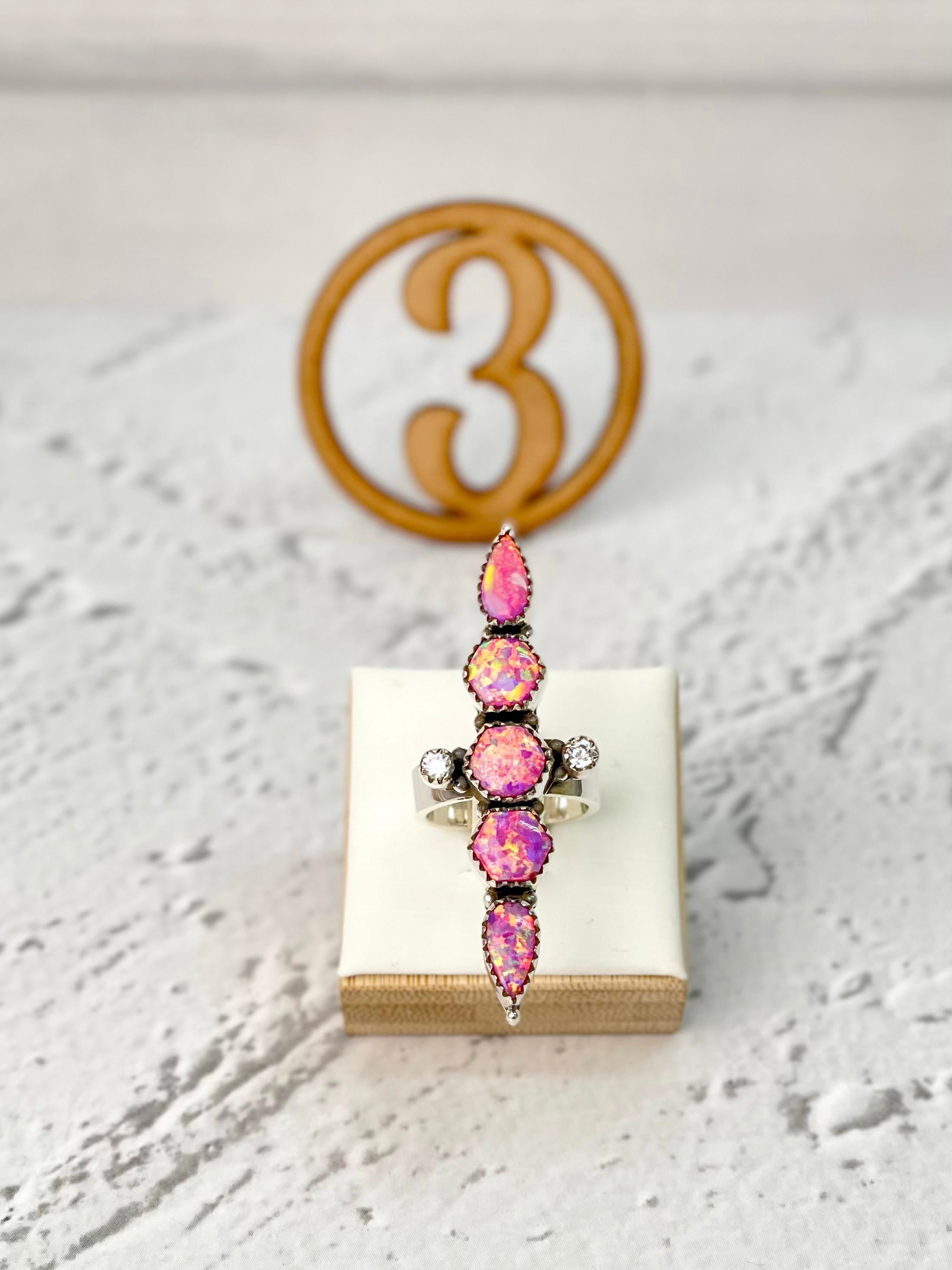 Solstice Glow Stone Trail Ring-Rings-Krush Kandy, Women's Online Fashion Boutique Located in Phoenix, Arizona (Scottsdale Area)