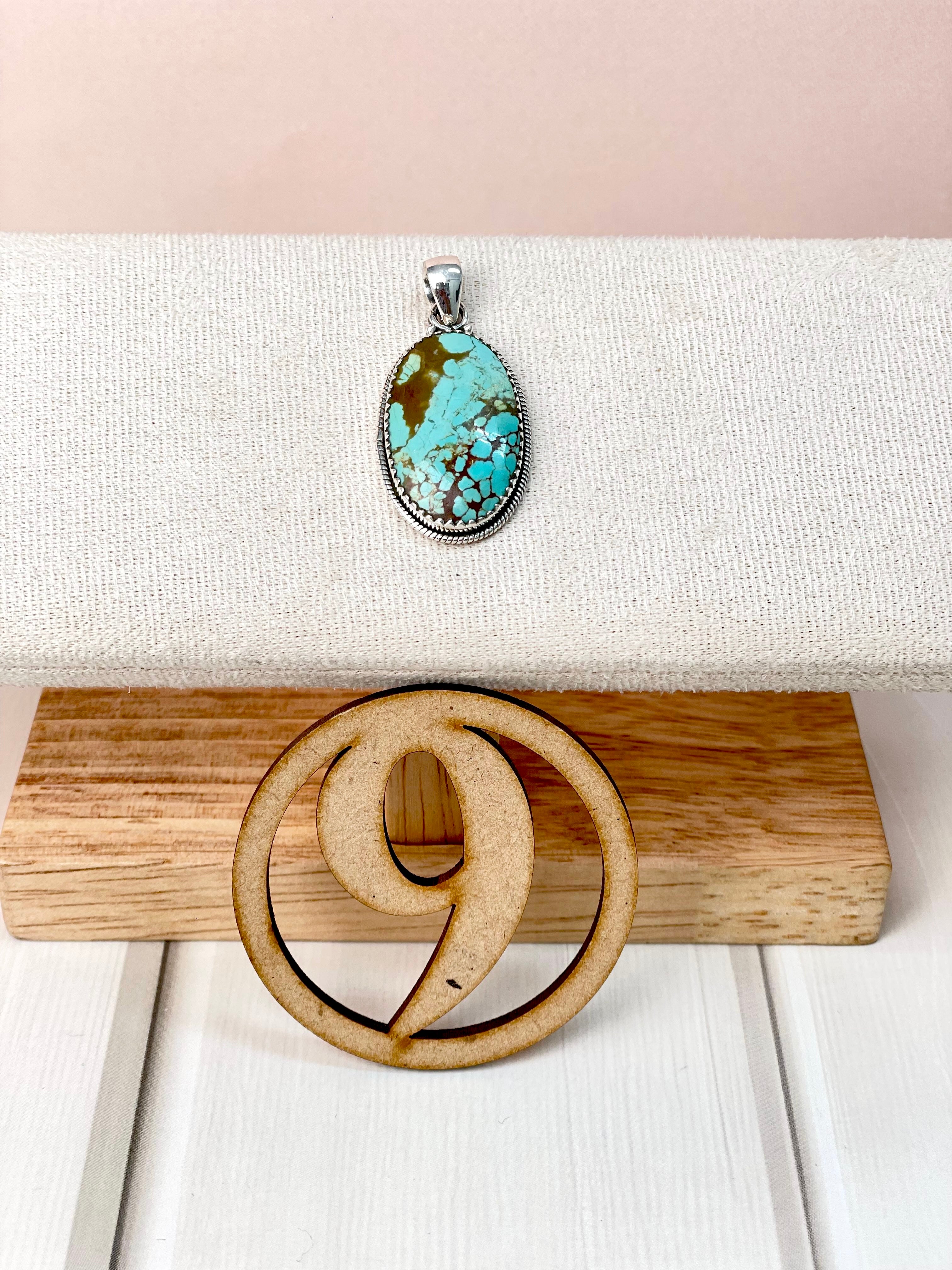 No. 8 Slab Pendants Bno. 1-Pendant Necklaces-Krush Kandy, Women's Online Fashion Boutique Located in Phoenix, Arizona (Scottsdale Area)