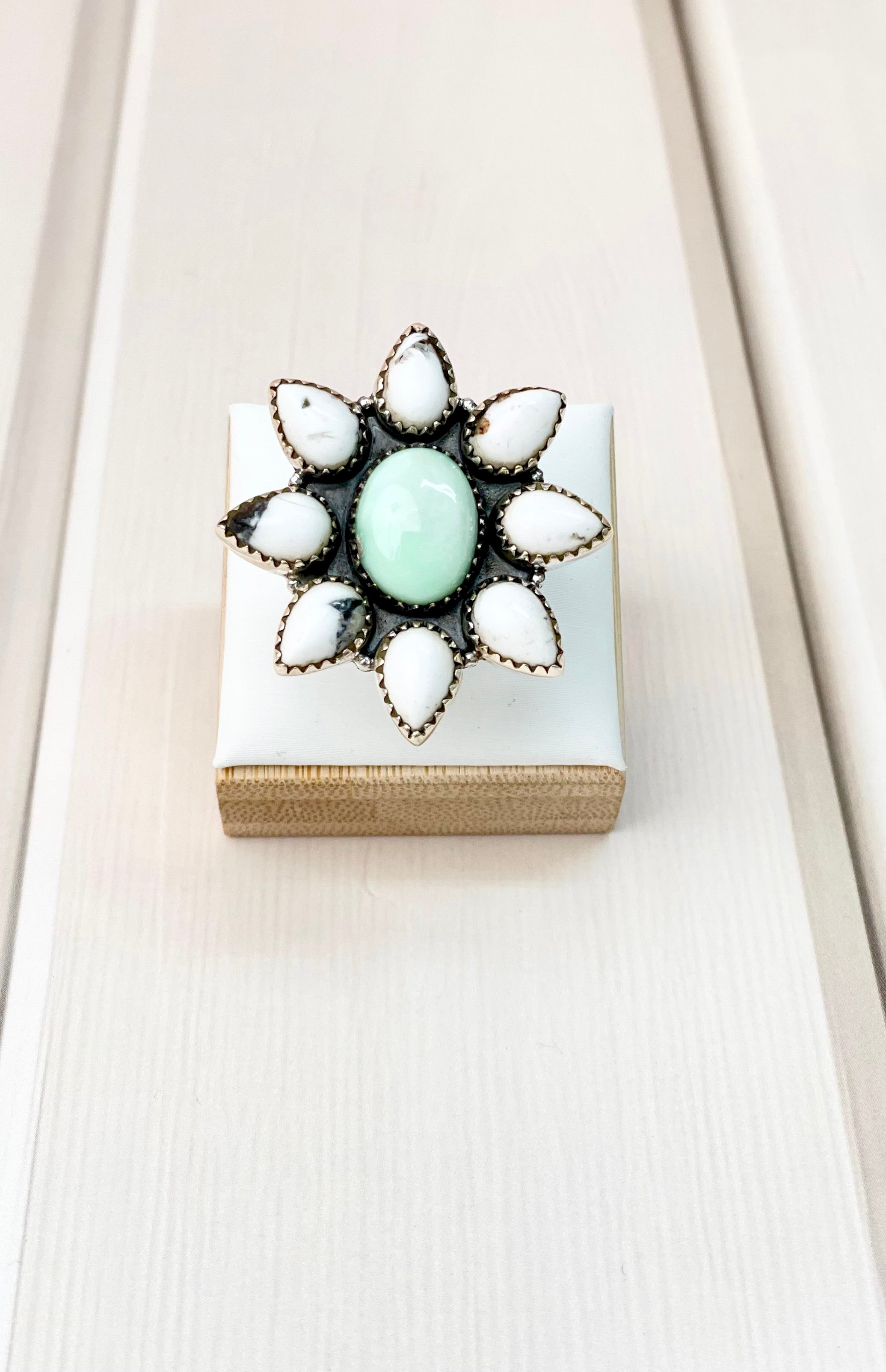 Paloma & White Buffalo Cluster Rings-Rings-Krush Kandy, Women's Online Fashion Boutique Located in Phoenix, Arizona (Scottsdale Area)