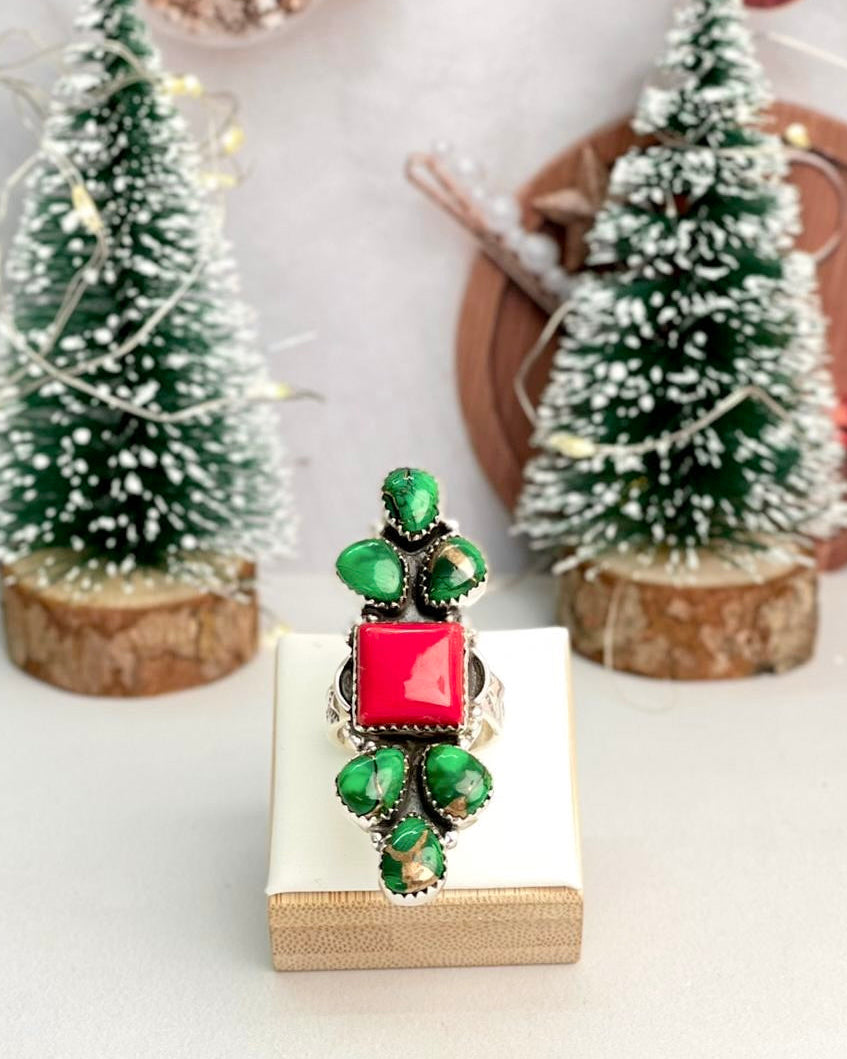 Holiday Stone Crawler-Rings-Krush Kandy, Women's Online Fashion Boutique Located in Phoenix, Arizona (Scottsdale Area)