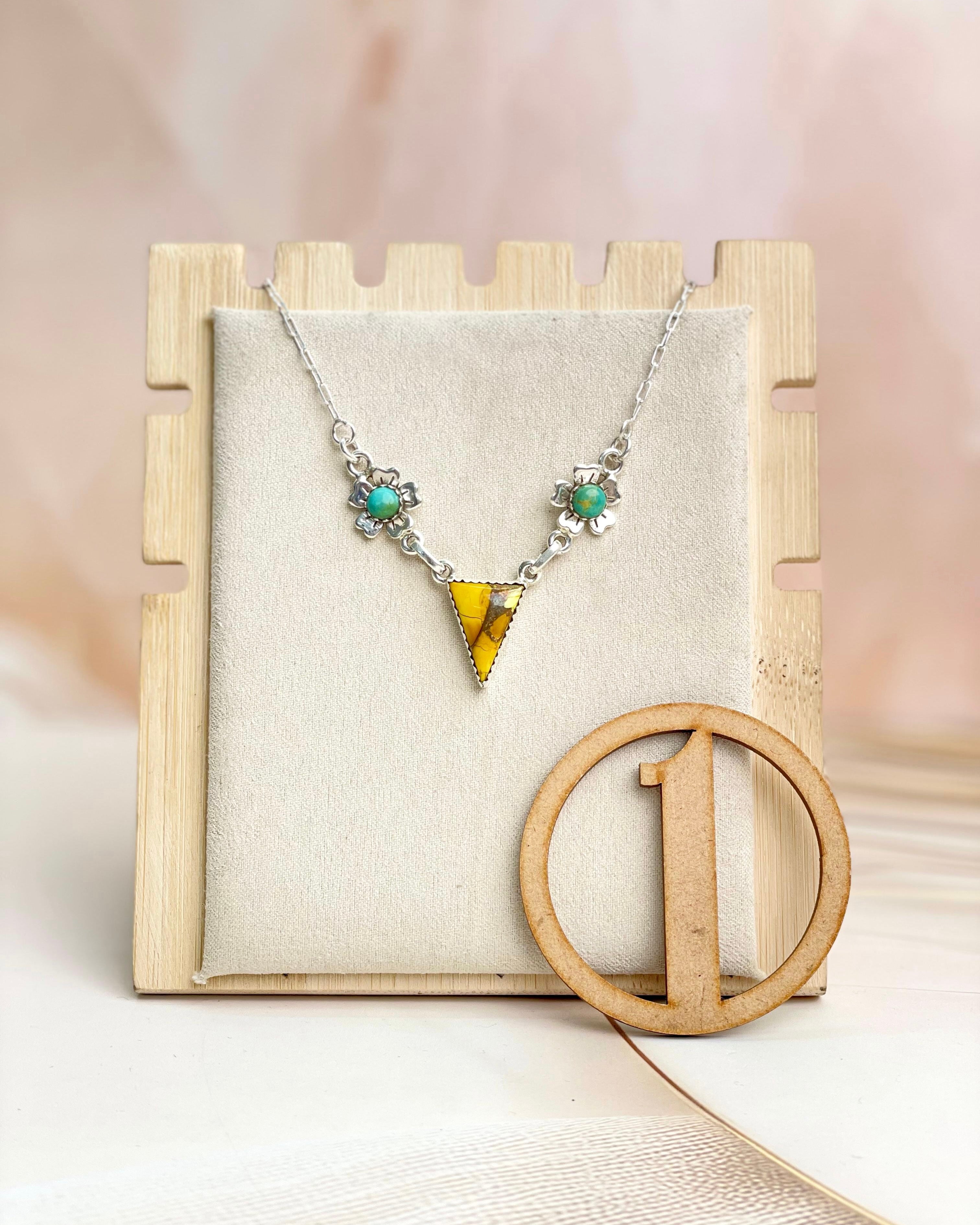 Wild Triad Floral Necklaces no22-Necklaces-Krush Kandy, Women's Online Fashion Boutique Located in Phoenix, Arizona (Scottsdale Area)