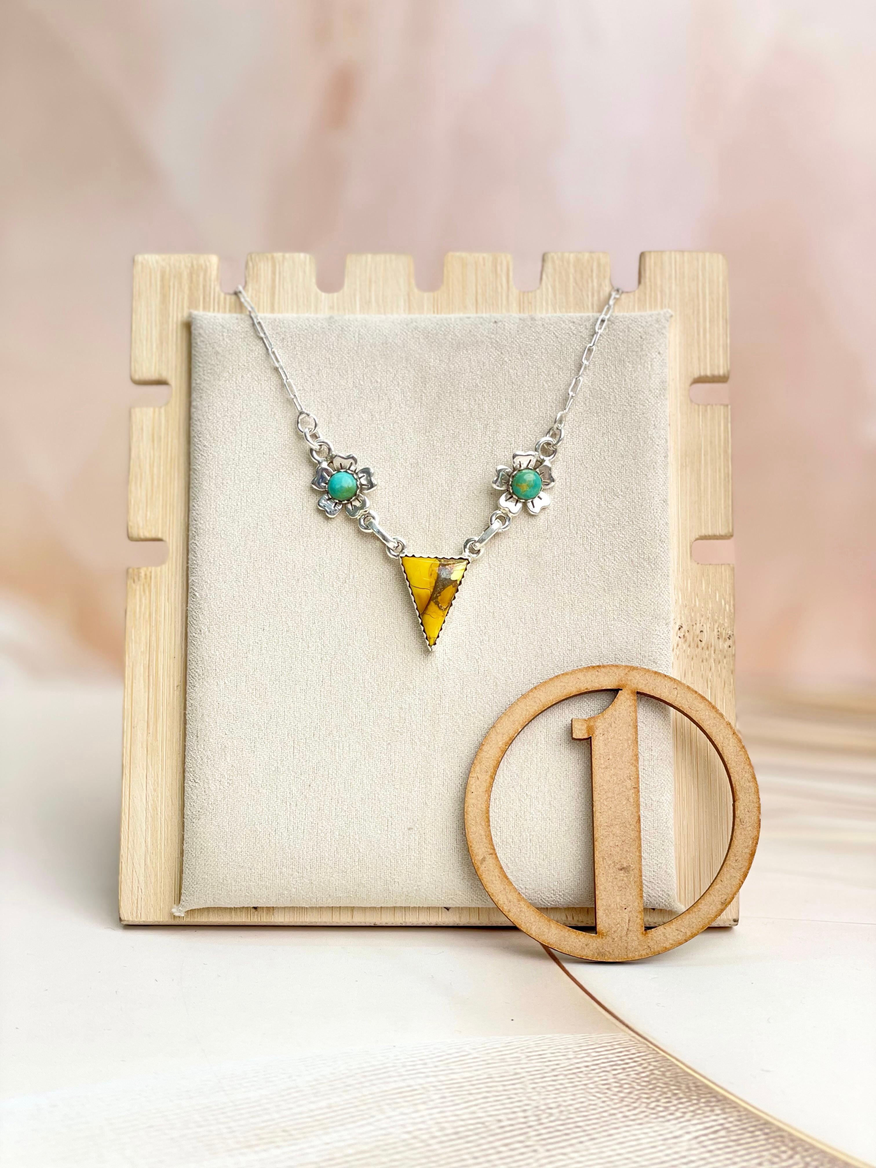 Wild Triad Floral Necklaces no22-Necklaces-Krush Kandy, Women's Online Fashion Boutique Located in Phoenix, Arizona (Scottsdale Area)