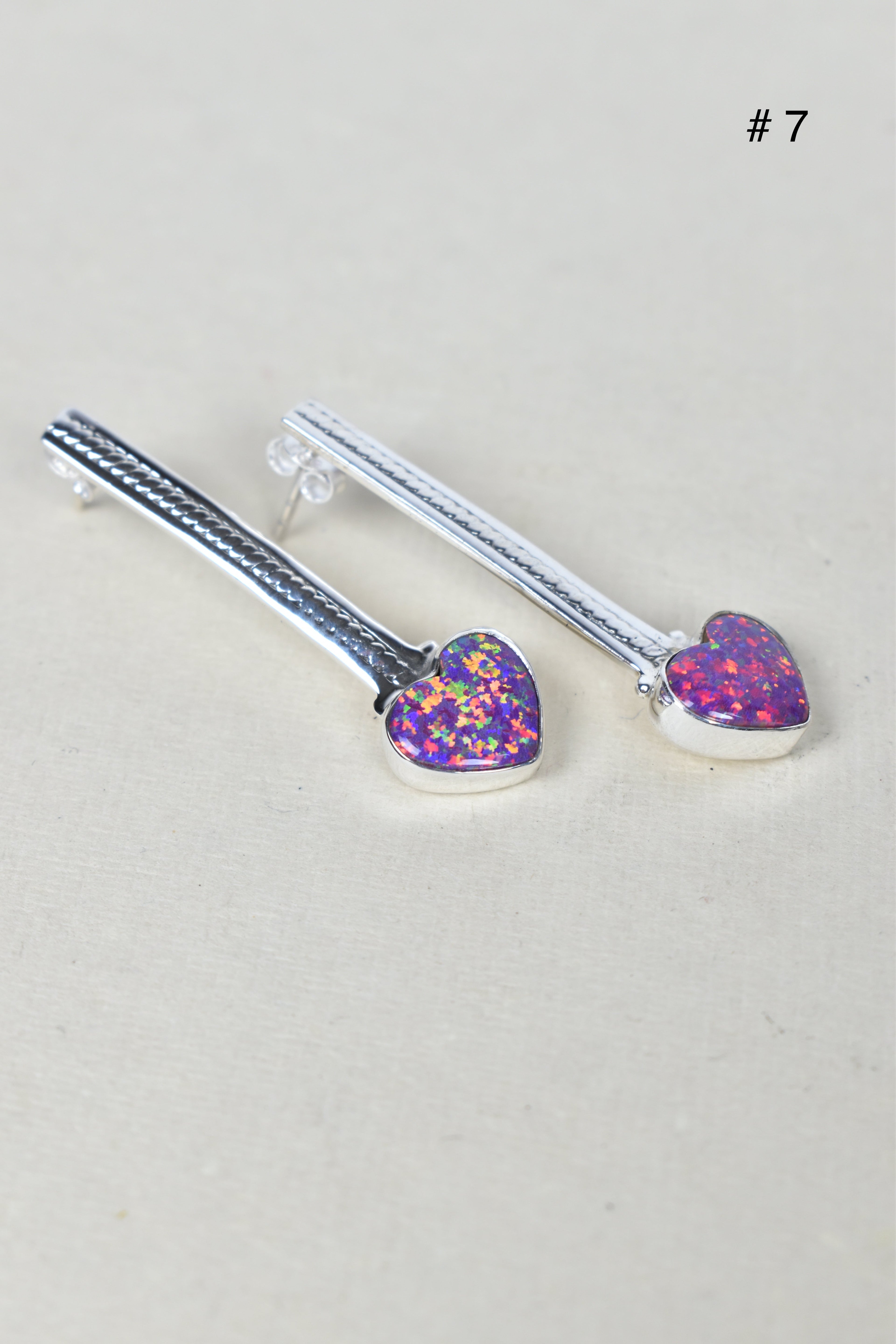 Silver Solitaire Bar Earrings-Drop Earrings-Krush Kandy, Women's Online Fashion Boutique Located in Phoenix, Arizona (Scottsdale Area)
