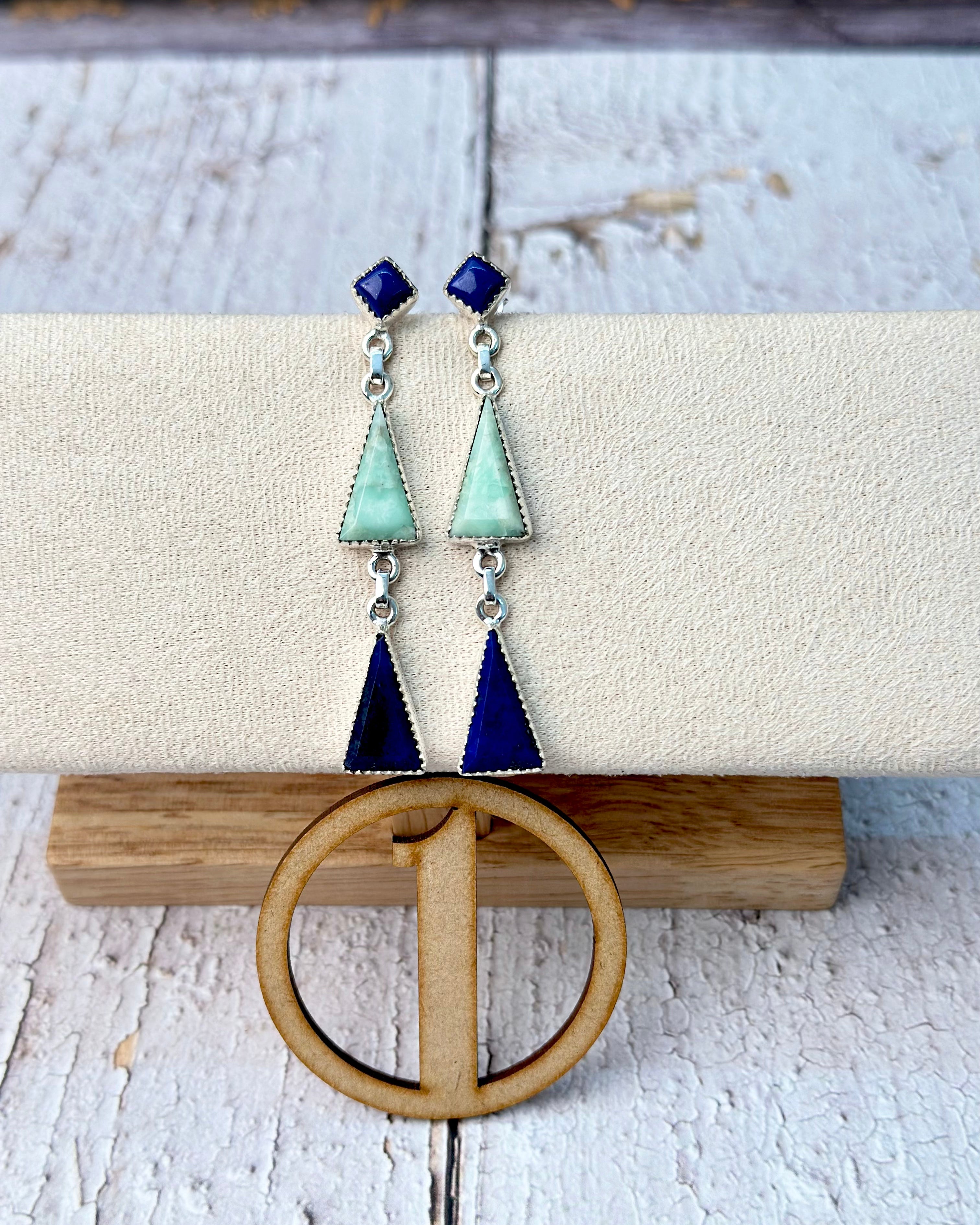Paloma's Multi Stone Earrings-Earrings-Krush Kandy, Women's Online Fashion Boutique Located in Phoenix, Arizona (Scottsdale Area)
