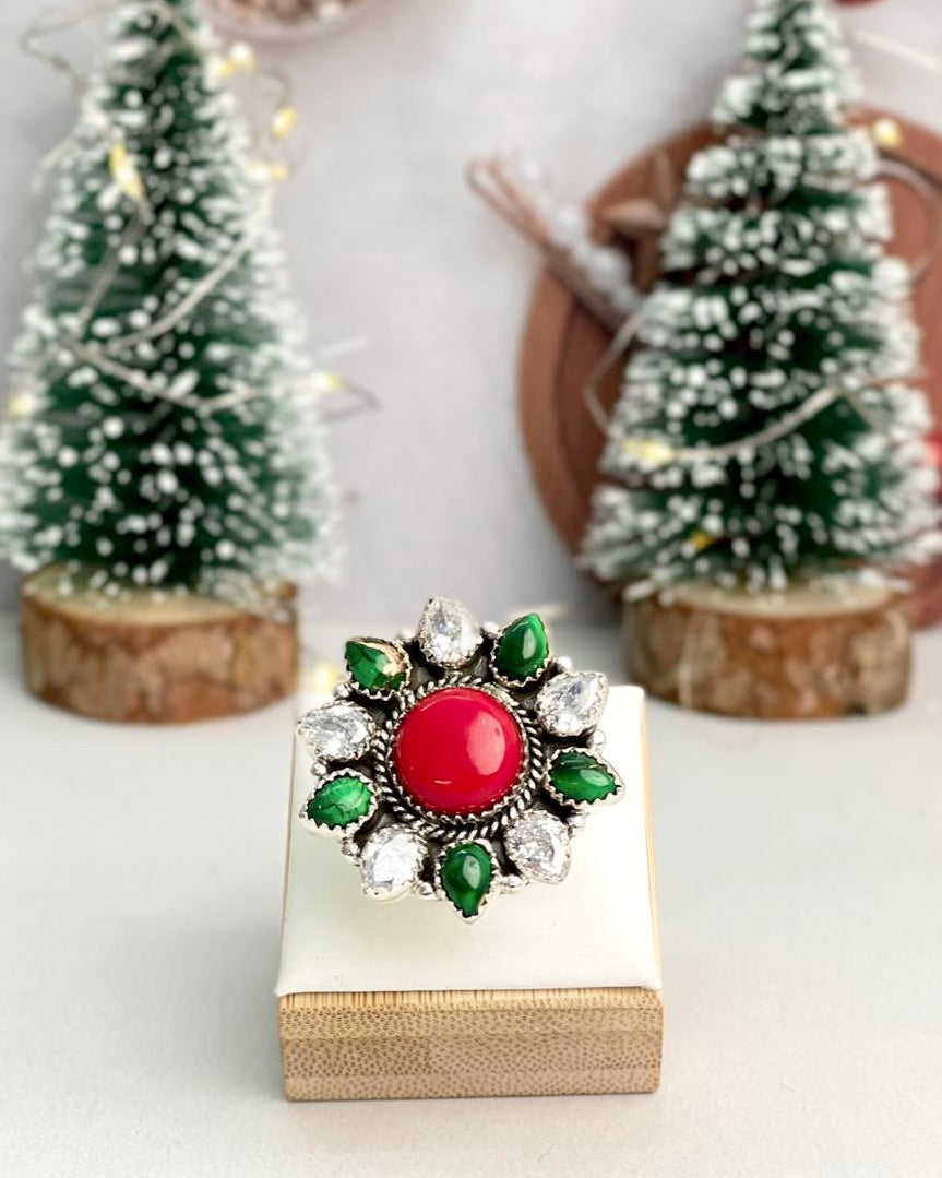 Krush Kandy Holiday Crawler Ring-Rings-Krush Kandy, Women's Online Fashion Boutique Located in Phoenix, Arizona (Scottsdale Area)