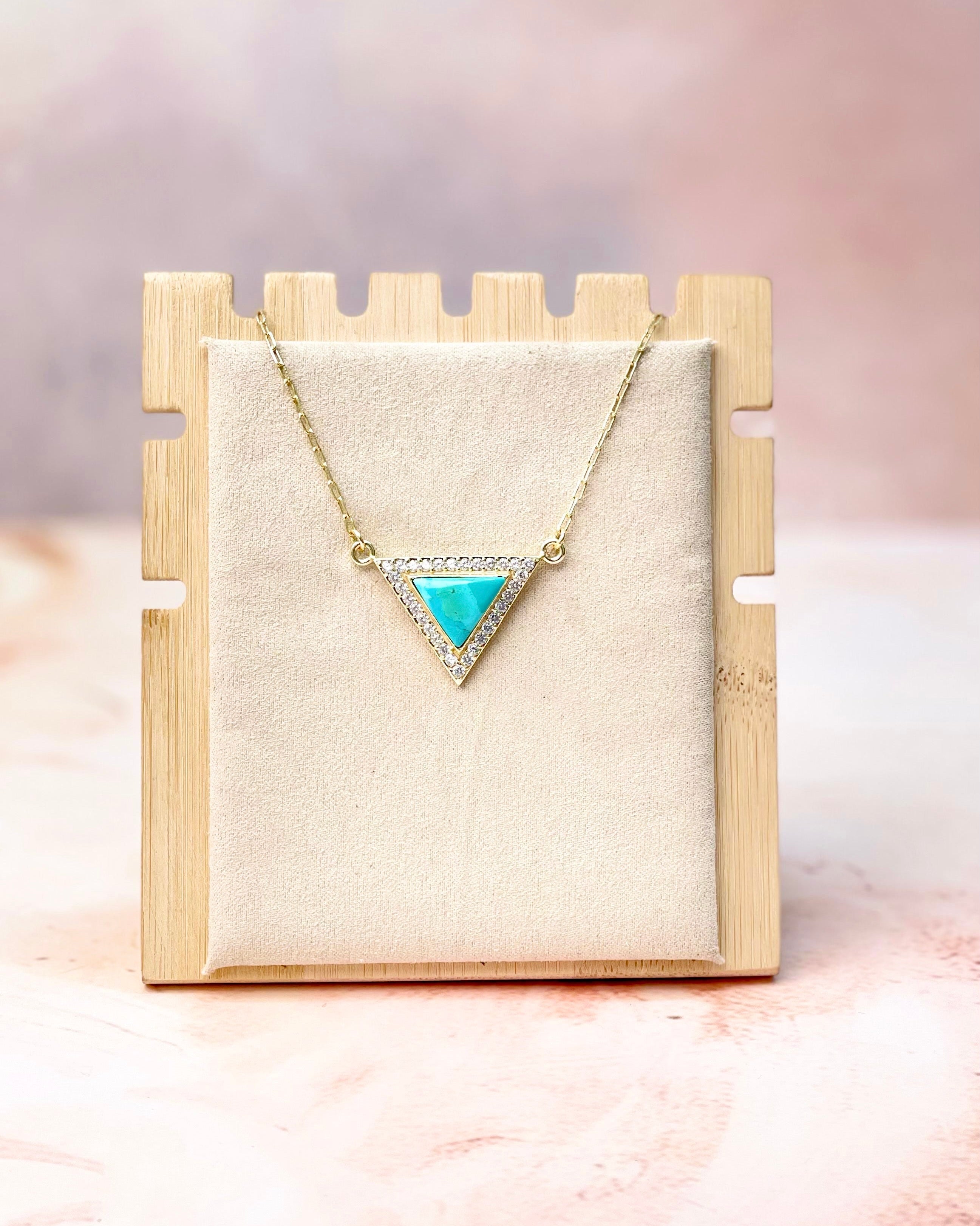 Make Your Mark Crystal & Stone Necklace-Necklaces-Krush Kandy, Women's Online Fashion Boutique Located in Phoenix, Arizona (Scottsdale Area)