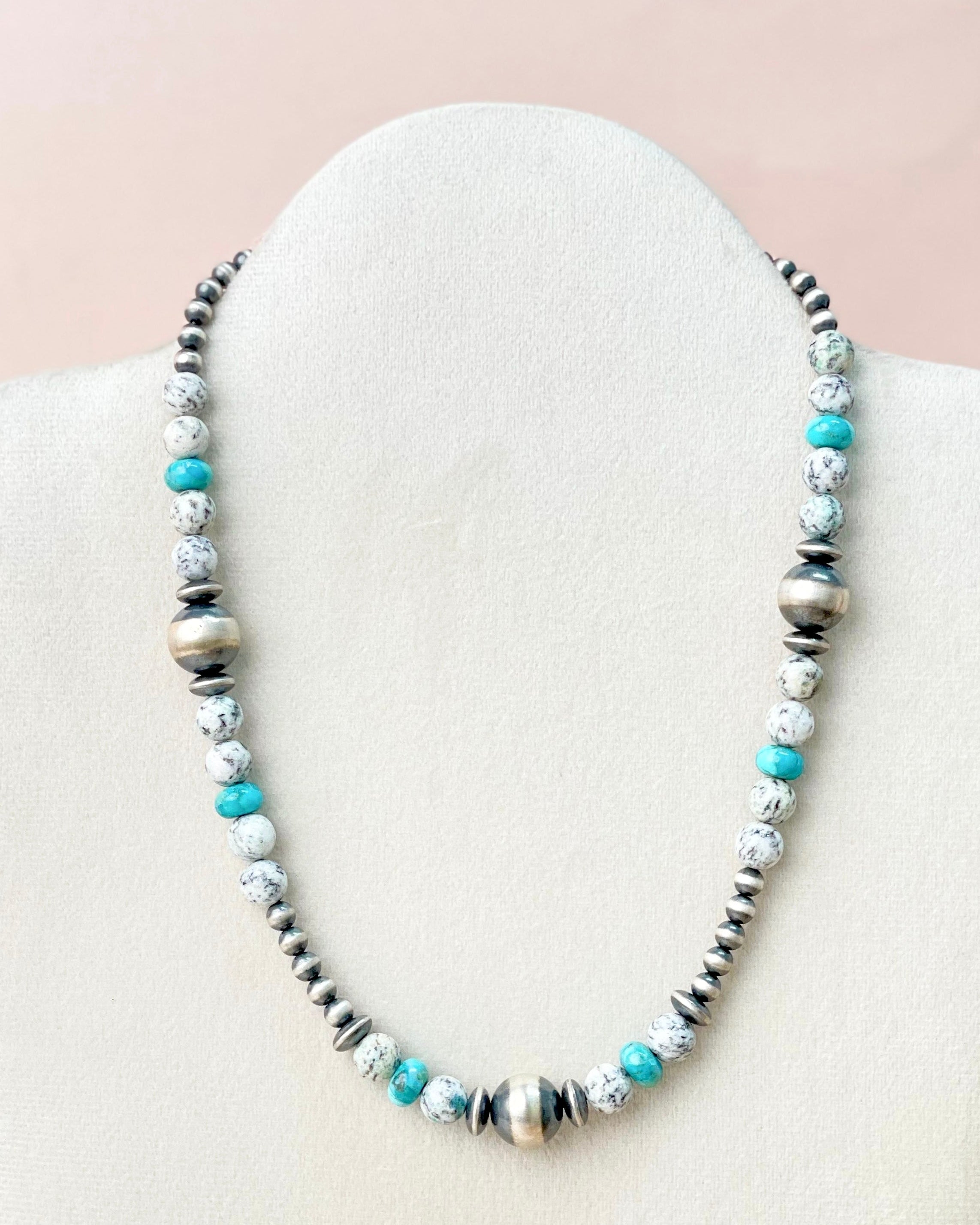 Desert Jasper Beads Necklace-Necklaces-Krush Kandy, Women's Online Fashion Boutique Located in Phoenix, Arizona (Scottsdale Area)