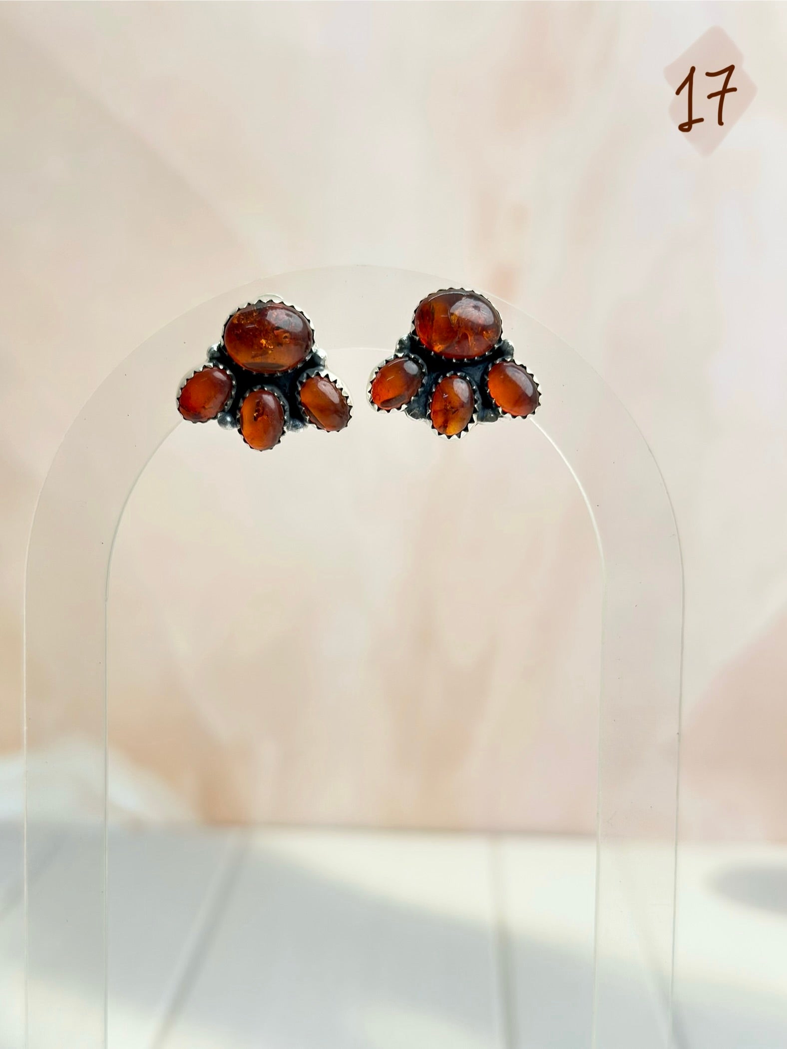 Amber, Turquoise & Crystals Mixed Earrings-Earrings-Krush Kandy, Women's Online Fashion Boutique Located in Phoenix, Arizona (Scottsdale Area)
