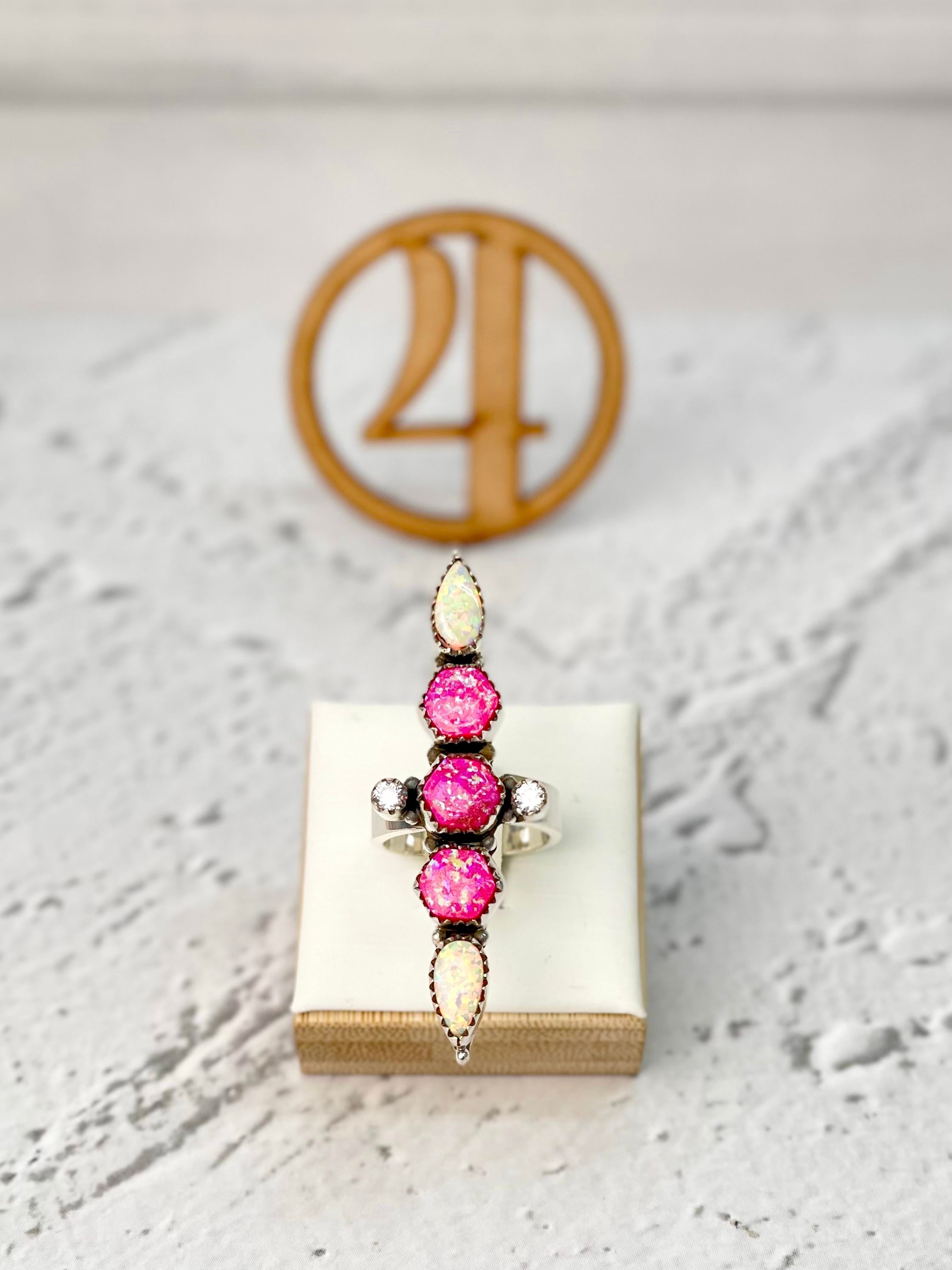 Solstice Glow Stone Trail Ring-Rings-Krush Kandy, Women's Online Fashion Boutique Located in Phoenix, Arizona (Scottsdale Area)