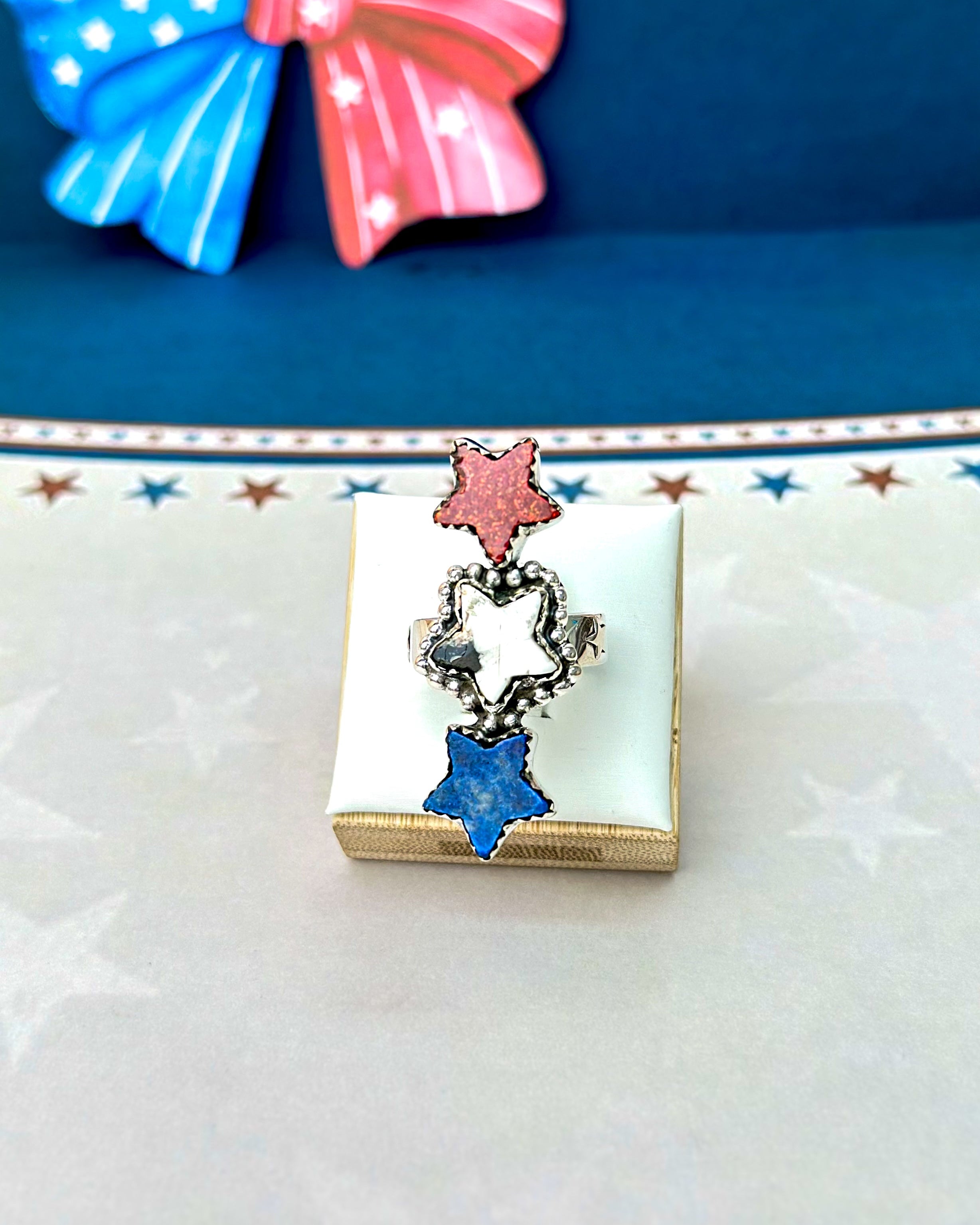 Star-Spangled Sparkle Rings-Rings-Krush Kandy, Women's Online Fashion Boutique Located in Phoenix, Arizona (Scottsdale Area)