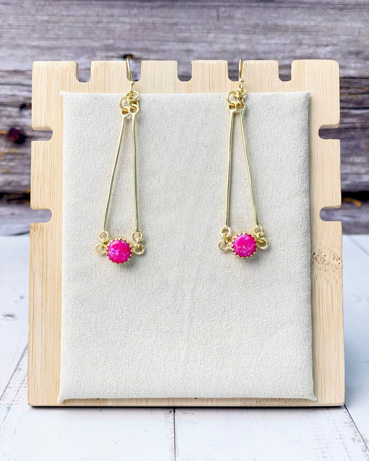 Poised Perfection Single Stone Earrings-Earrings-Krush Kandy, Women's Online Fashion Boutique Located in Phoenix, Arizona (Scottsdale Area)