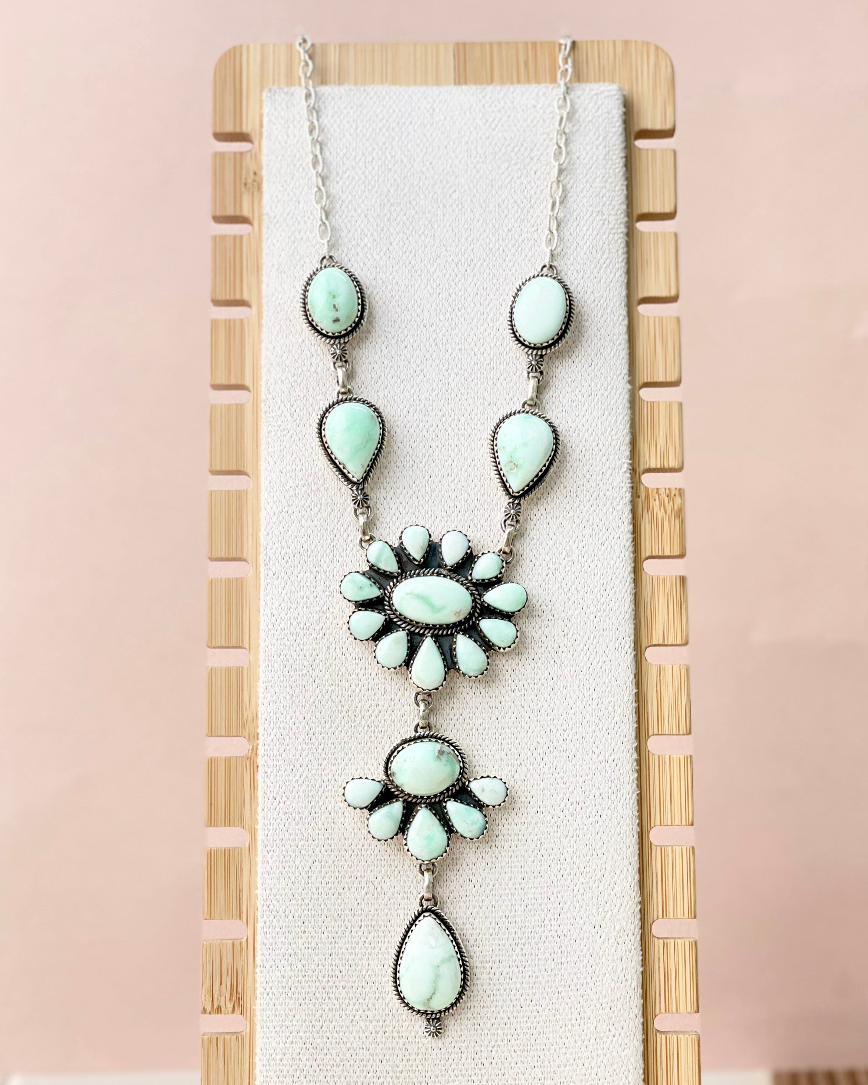 Paloma Cluster Necklace Bno. 9-Necklaces-Krush Kandy, Women's Online Fashion Boutique Located in Phoenix, Arizona (Scottsdale Area)