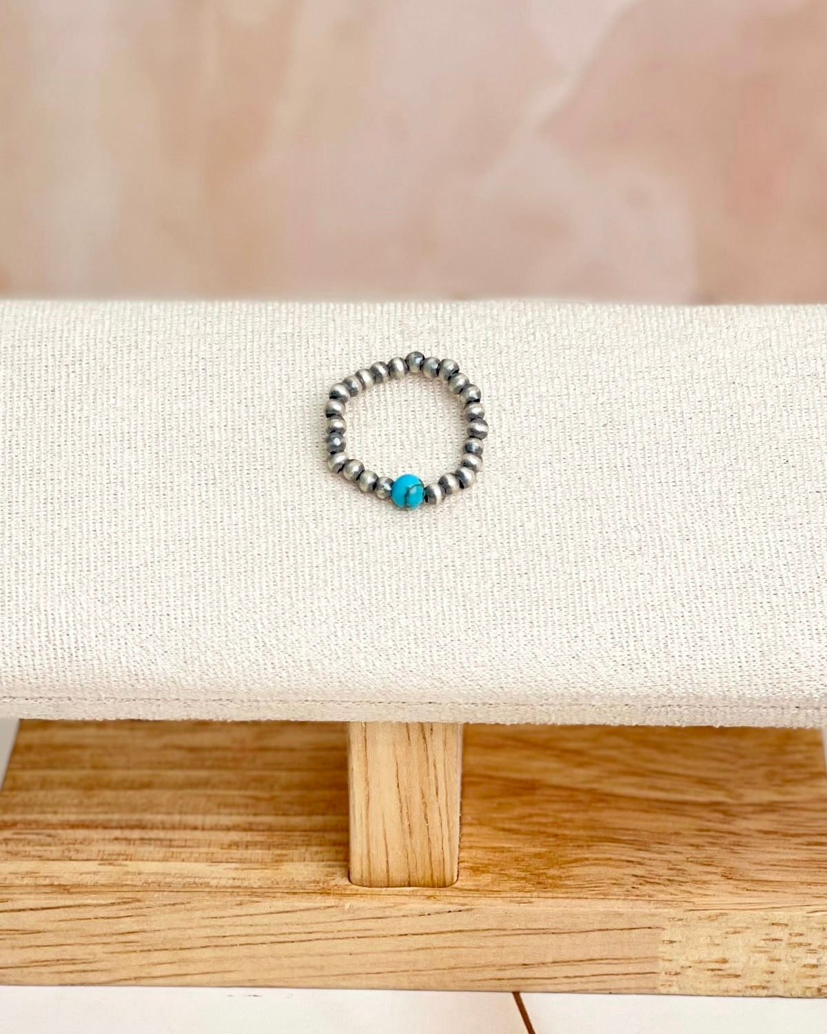 Dainty Desert Pearl Turquoise Ring-Rings-Krush Kandy, Women's Online Fashion Boutique Located in Phoenix, Arizona (Scottsdale Area)