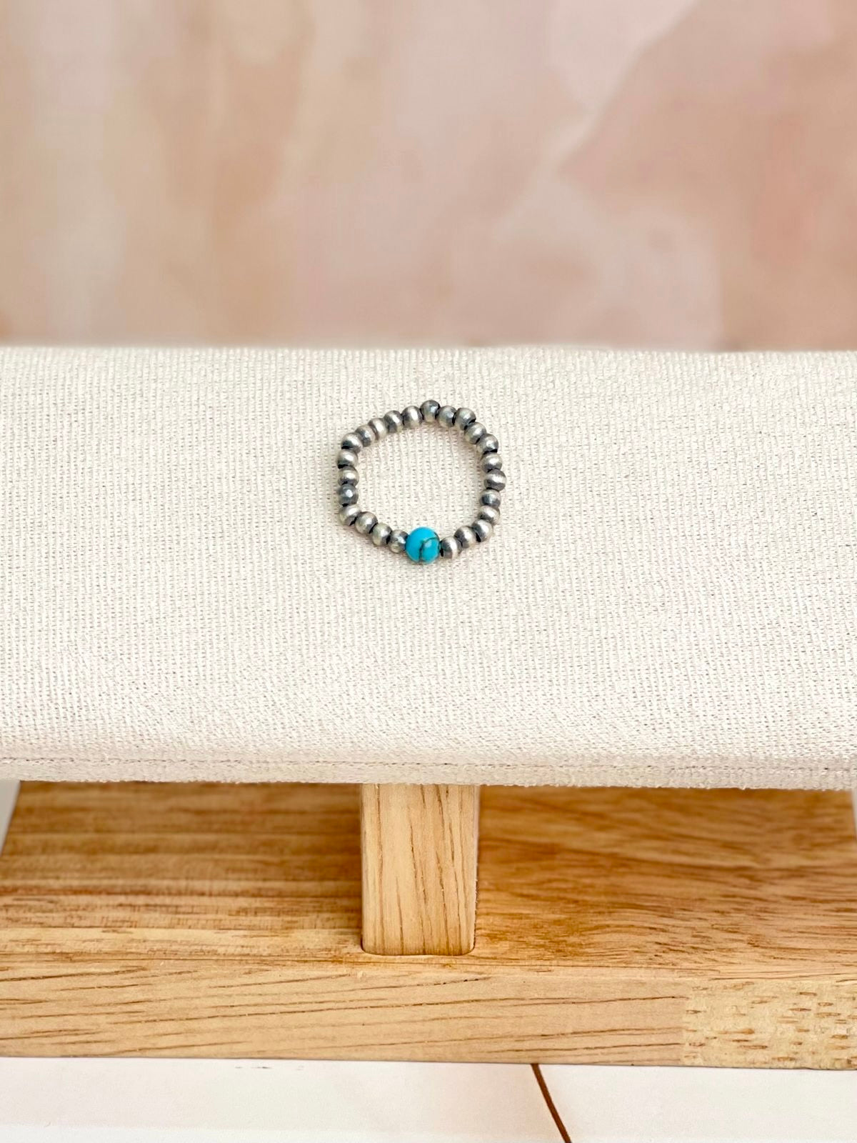 Dainty Desert Pearl Turquoise Ring-Rings-Krush Kandy, Women's Online Fashion Boutique Located in Phoenix, Arizona (Scottsdale Area)