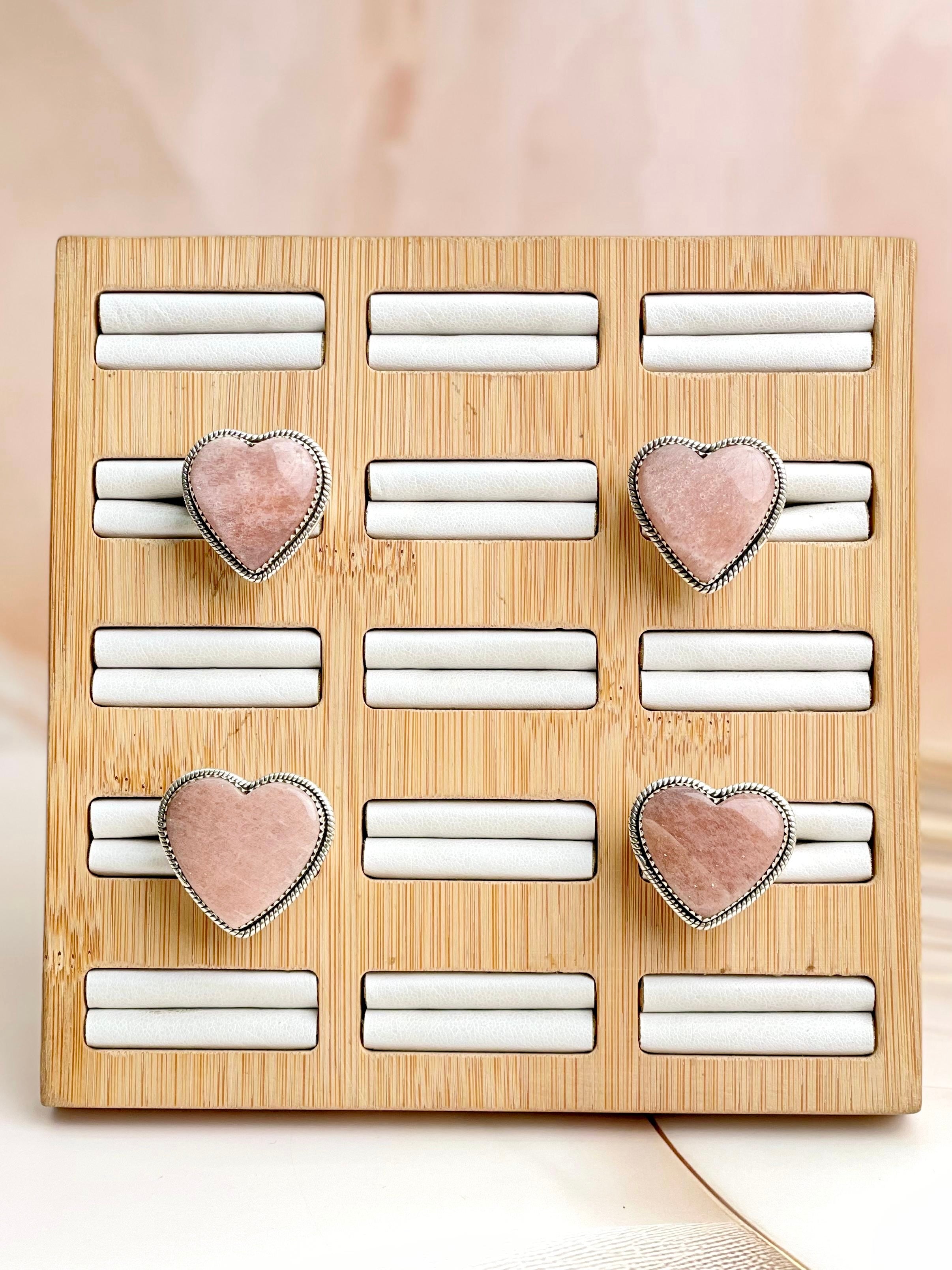 Brown Moonstone Slab Rings-Rings-Krush Kandy, Women's Online Fashion Boutique Located in Phoenix, Arizona (Scottsdale Area)