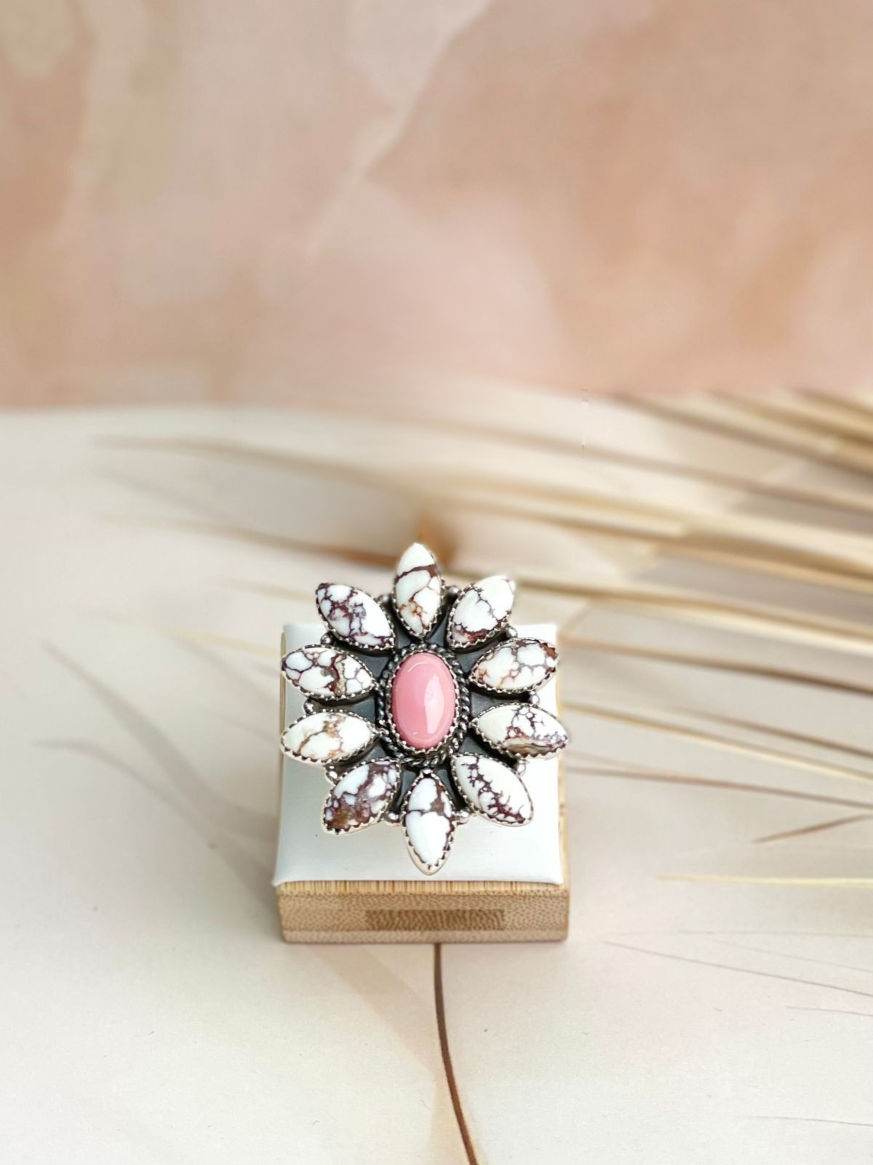 Blushing Petals One of a Kind Rings-Rings-Krush Kandy, Women's Online Fashion Boutique Located in Phoenix, Arizona (Scottsdale Area)