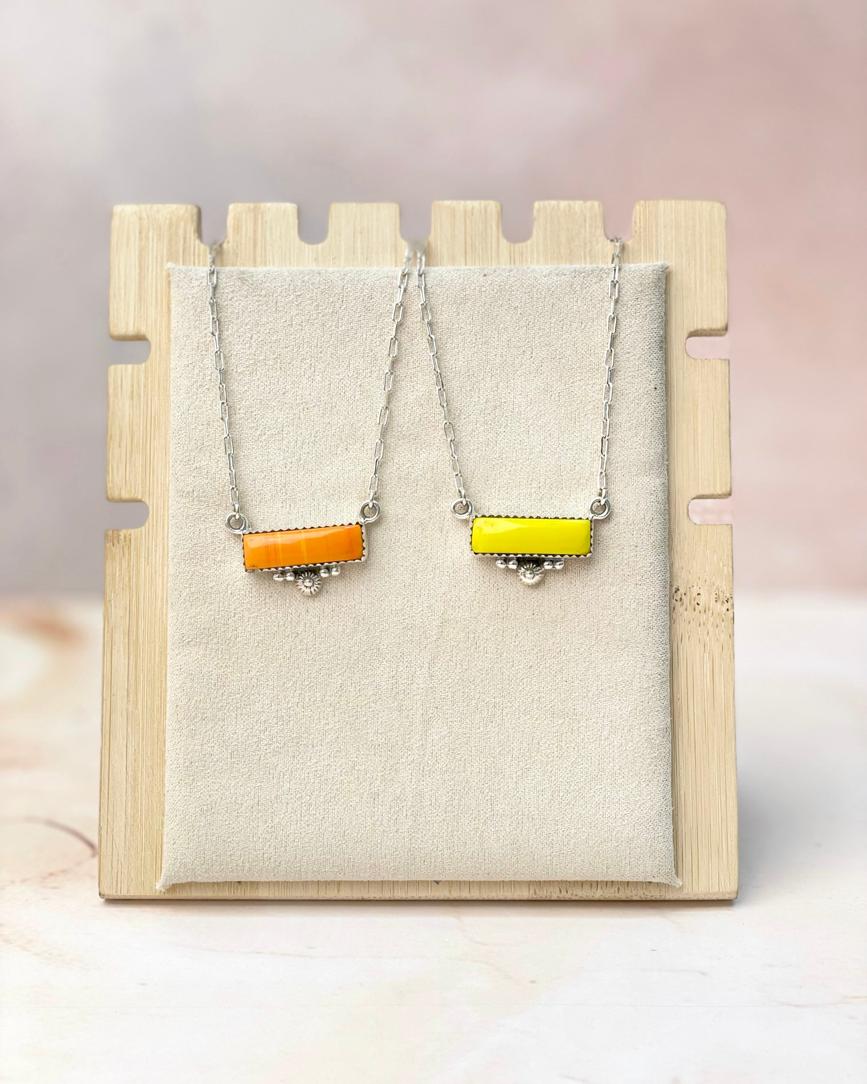 Rosarita Small Bar Necklace-Necklaces-Krush Kandy, Women's Online Fashion Boutique Located in Phoenix, Arizona (Scottsdale Area)