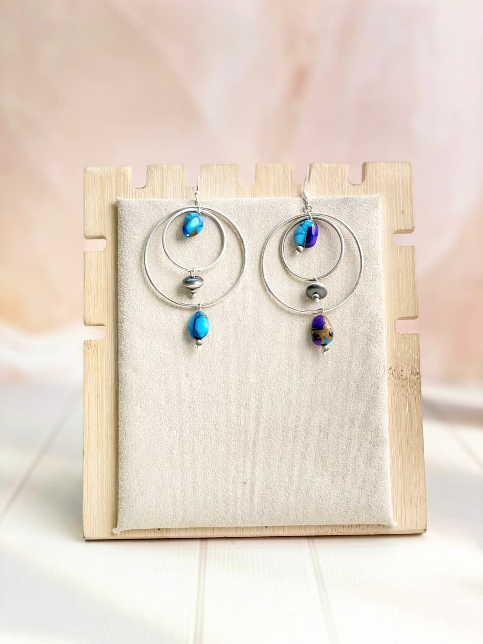 Dahlia Triple Hoop Earrings-Earrings-Krush Kandy, Women's Online Fashion Boutique Located in Phoenix, Arizona (Scottsdale Area)