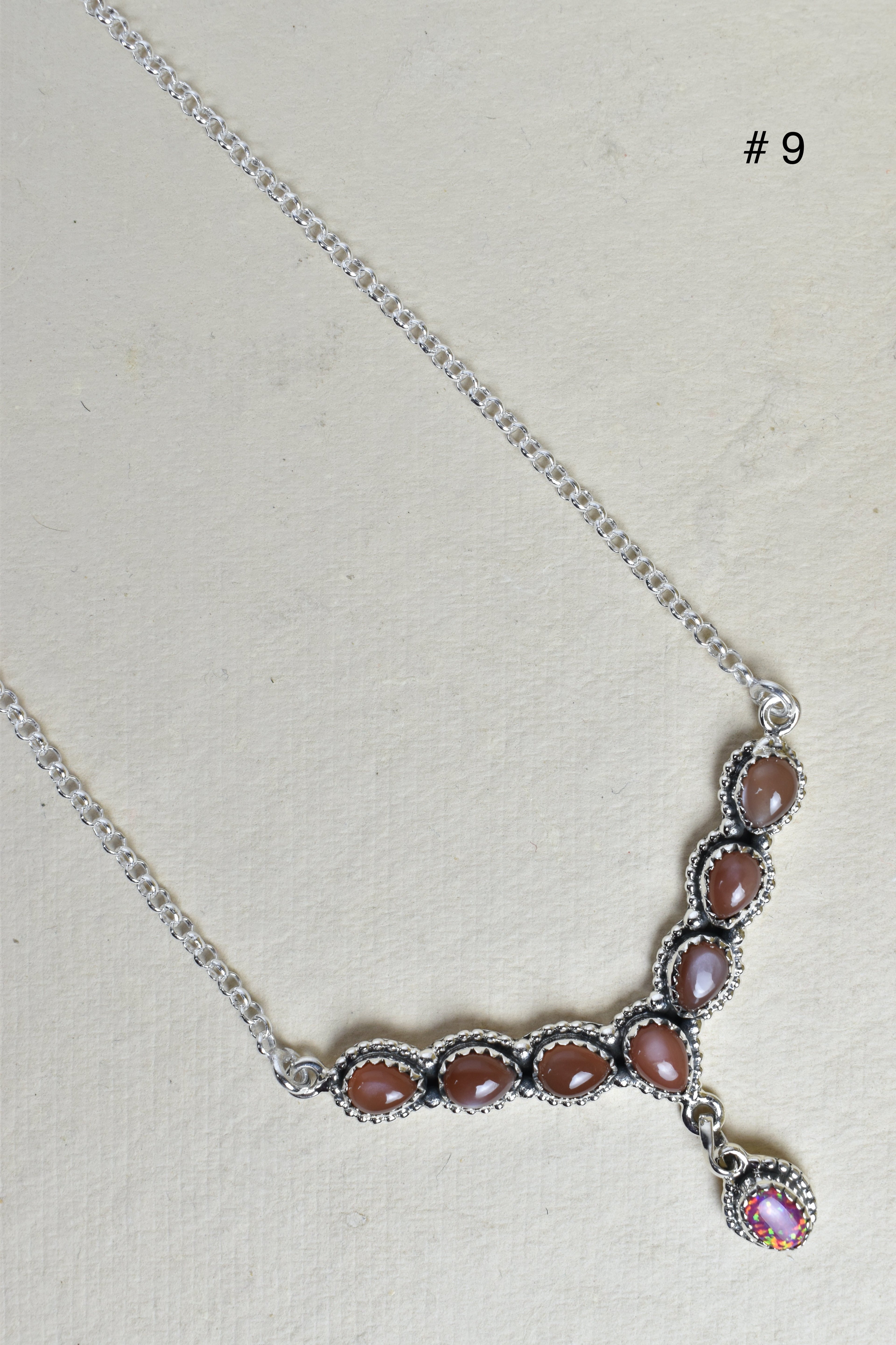 Y Knot Sterling Silver Necklace-Lariat and Y Necklaces-Krush Kandy, Women's Online Fashion Boutique Located in Phoenix, Arizona (Scottsdale Area)