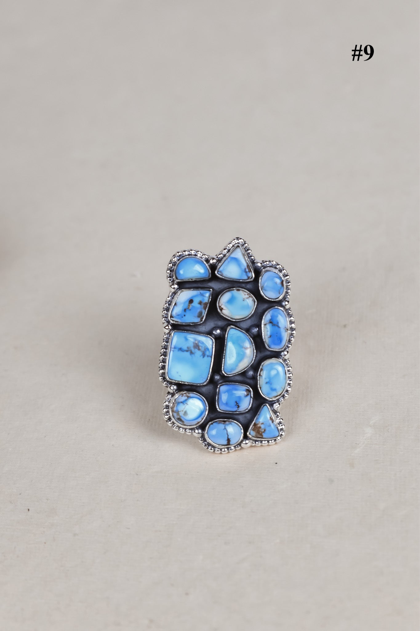 Golden Hills Chunky Cluster Sterling Silver Rings-Cluster Rings-Krush Kandy, Women's Online Fashion Boutique Located in Phoenix, Arizona (Scottsdale Area)